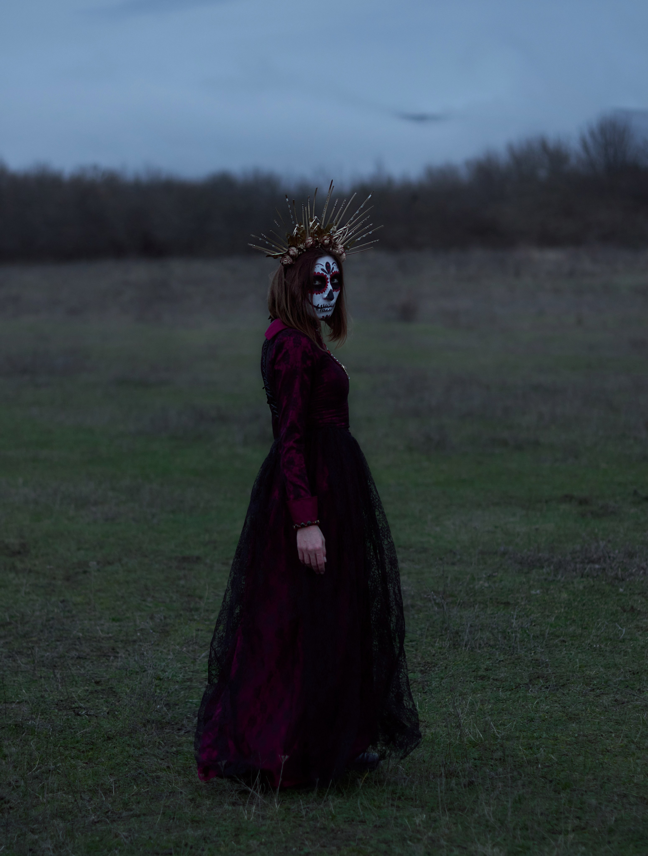 Фотосессия в стиле праздника El Día de Muertos. Фотограф в Севастополе