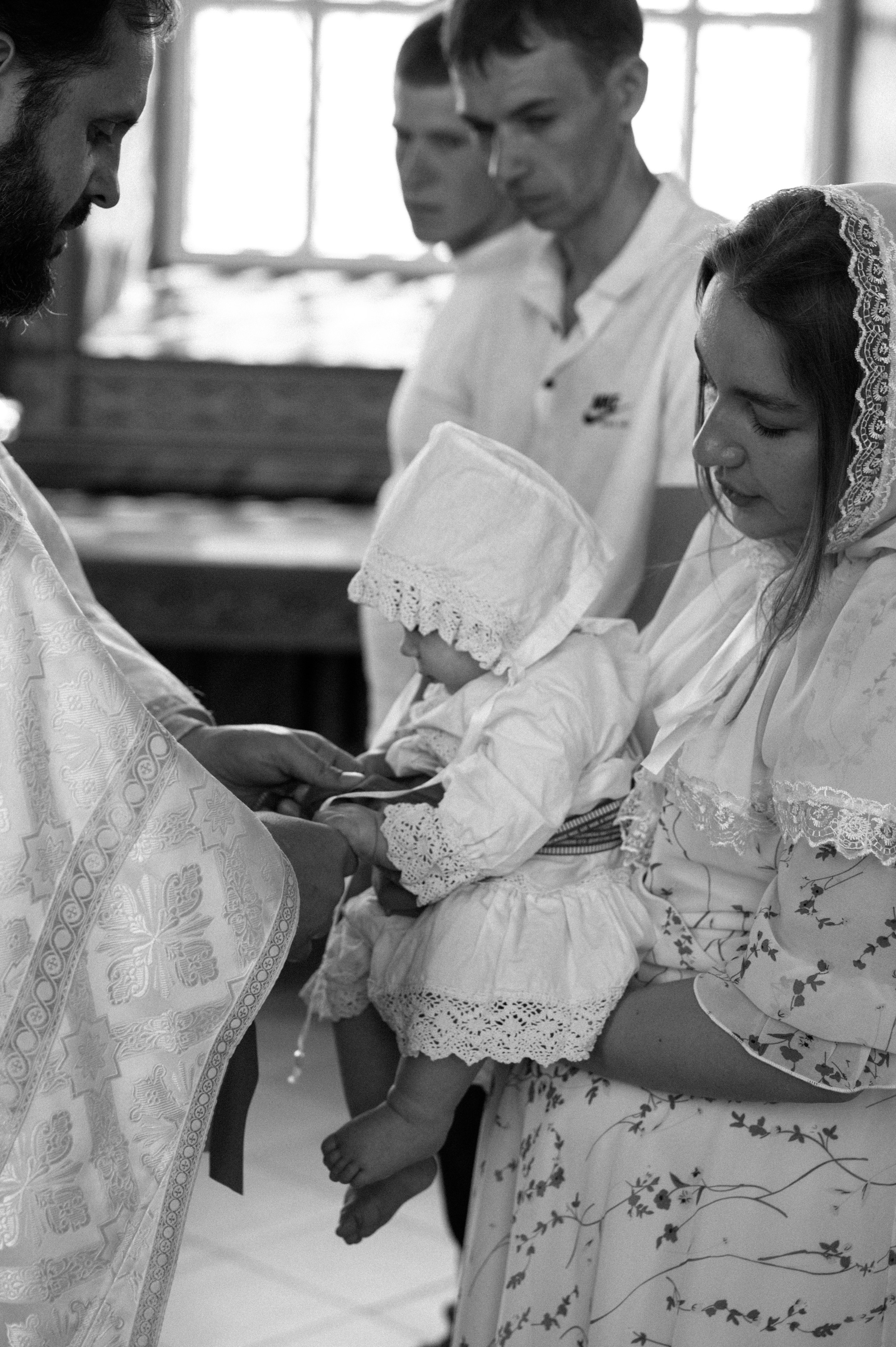 Таинство Крещения Дарьи (Храм Преполовения Пятидесятницы). Фотограф Ярута Оксана / Ростов-на-Дону