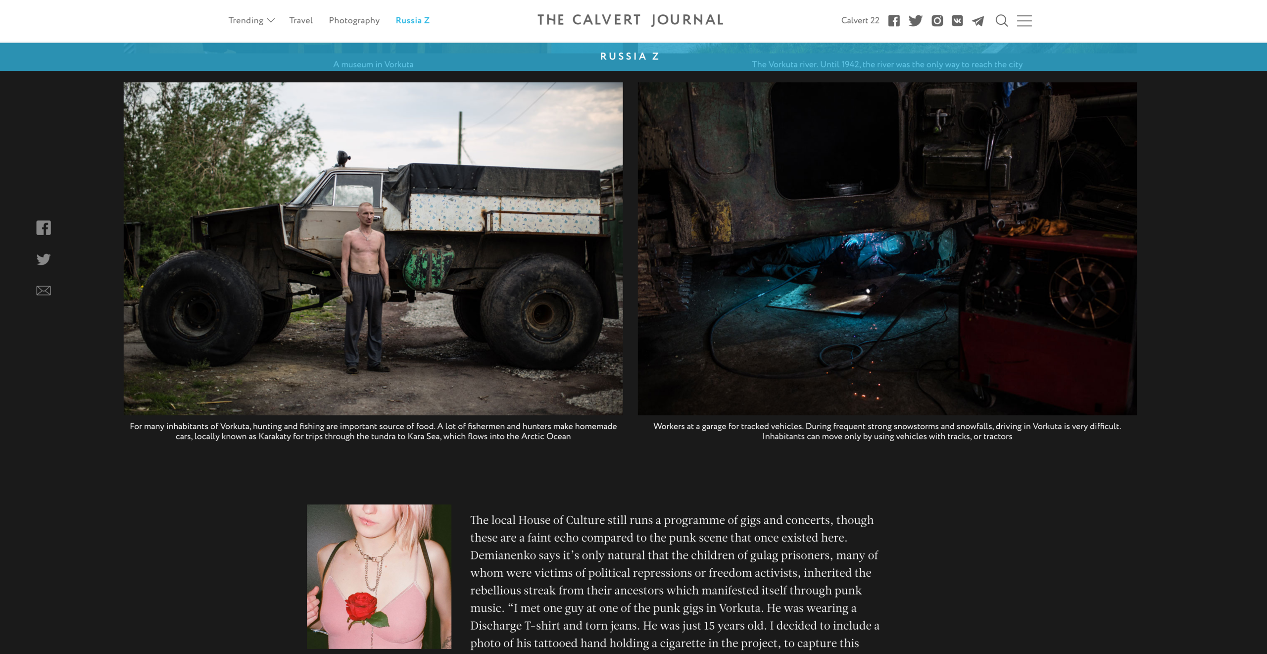 The Calvert Journal vorkuta  воркута  кальверт