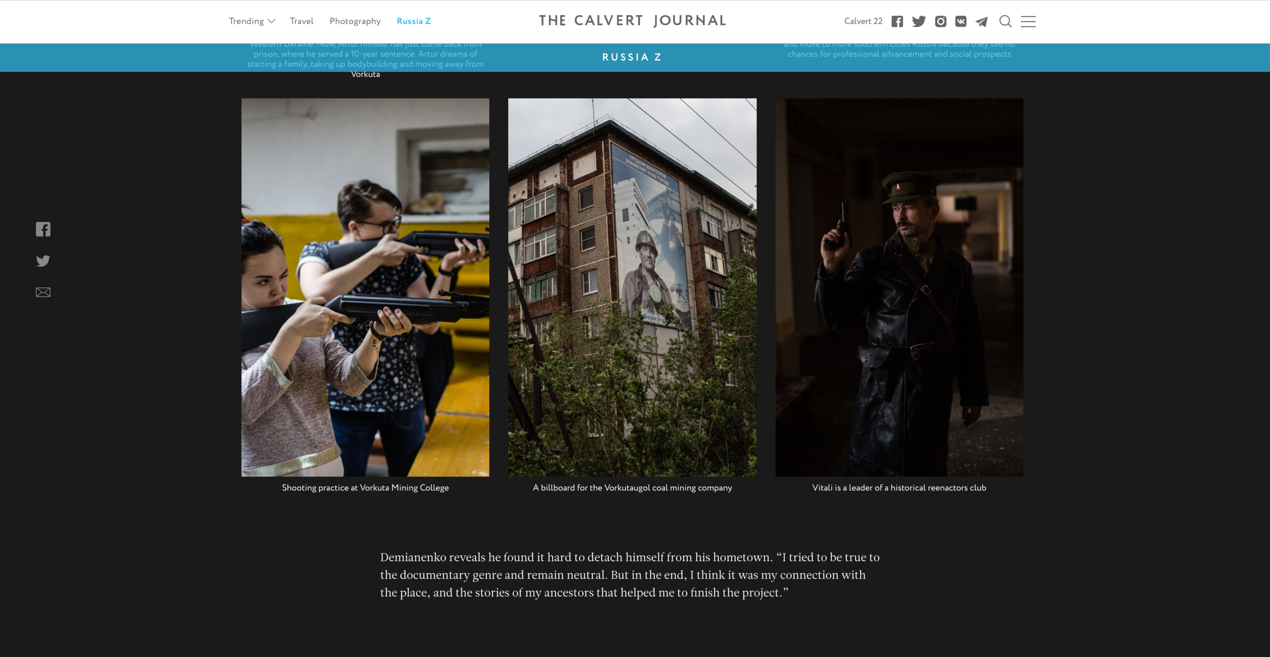 The Calvert Journal vorkuta  воркута  кальверт