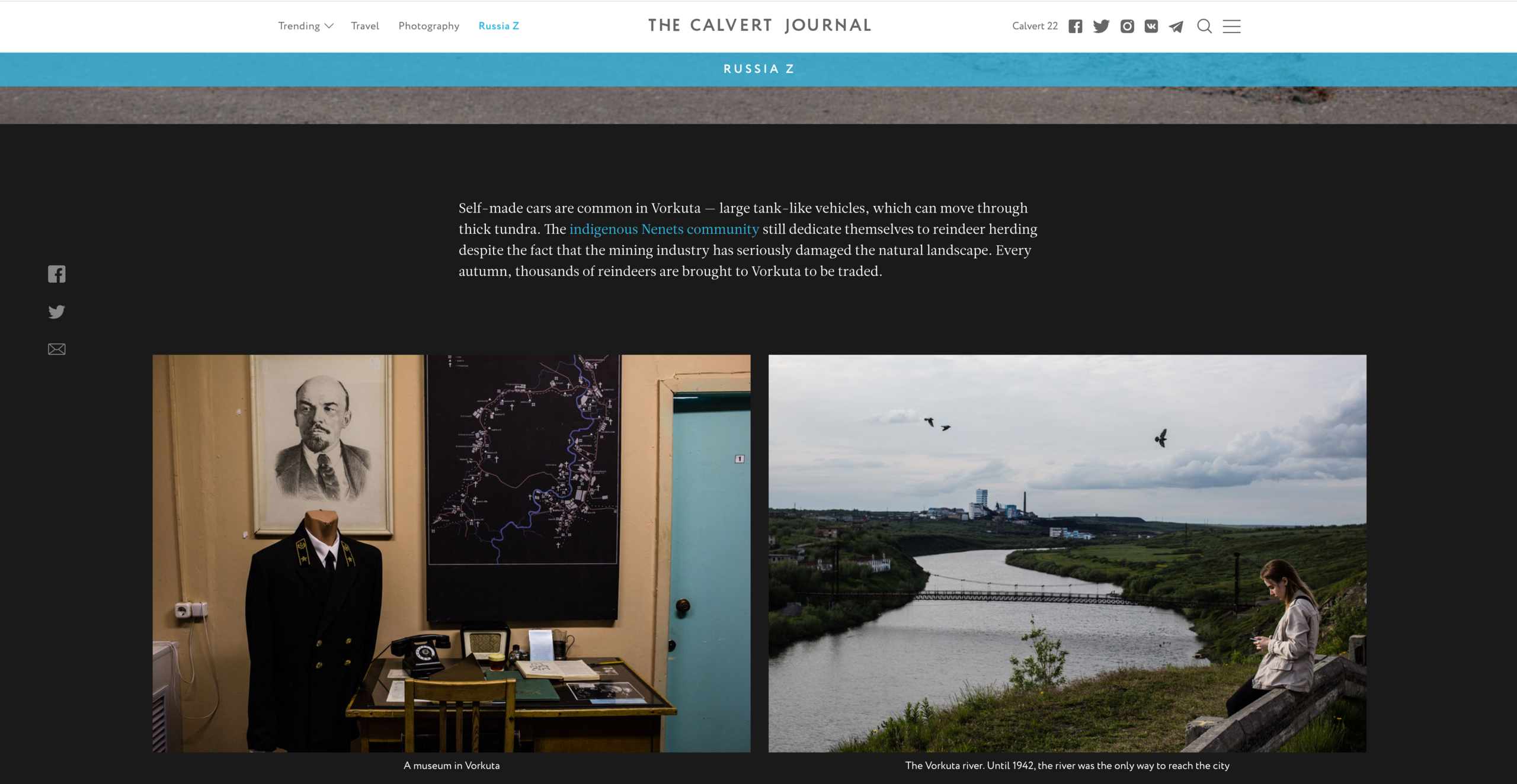 The Calvert Journal vorkuta  воркута  кальверт