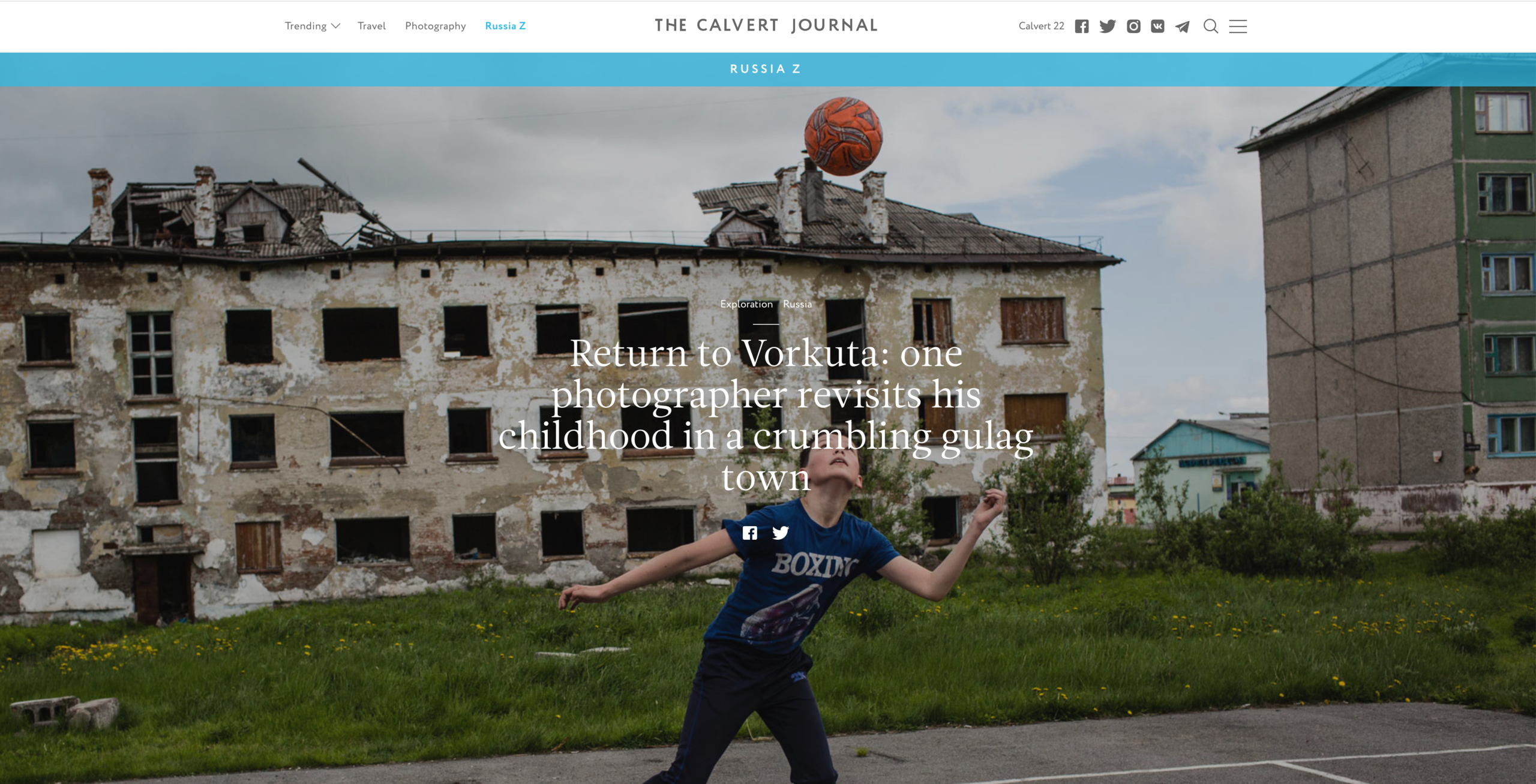 The Calvert Journal vorkuta  воркута  кальверт