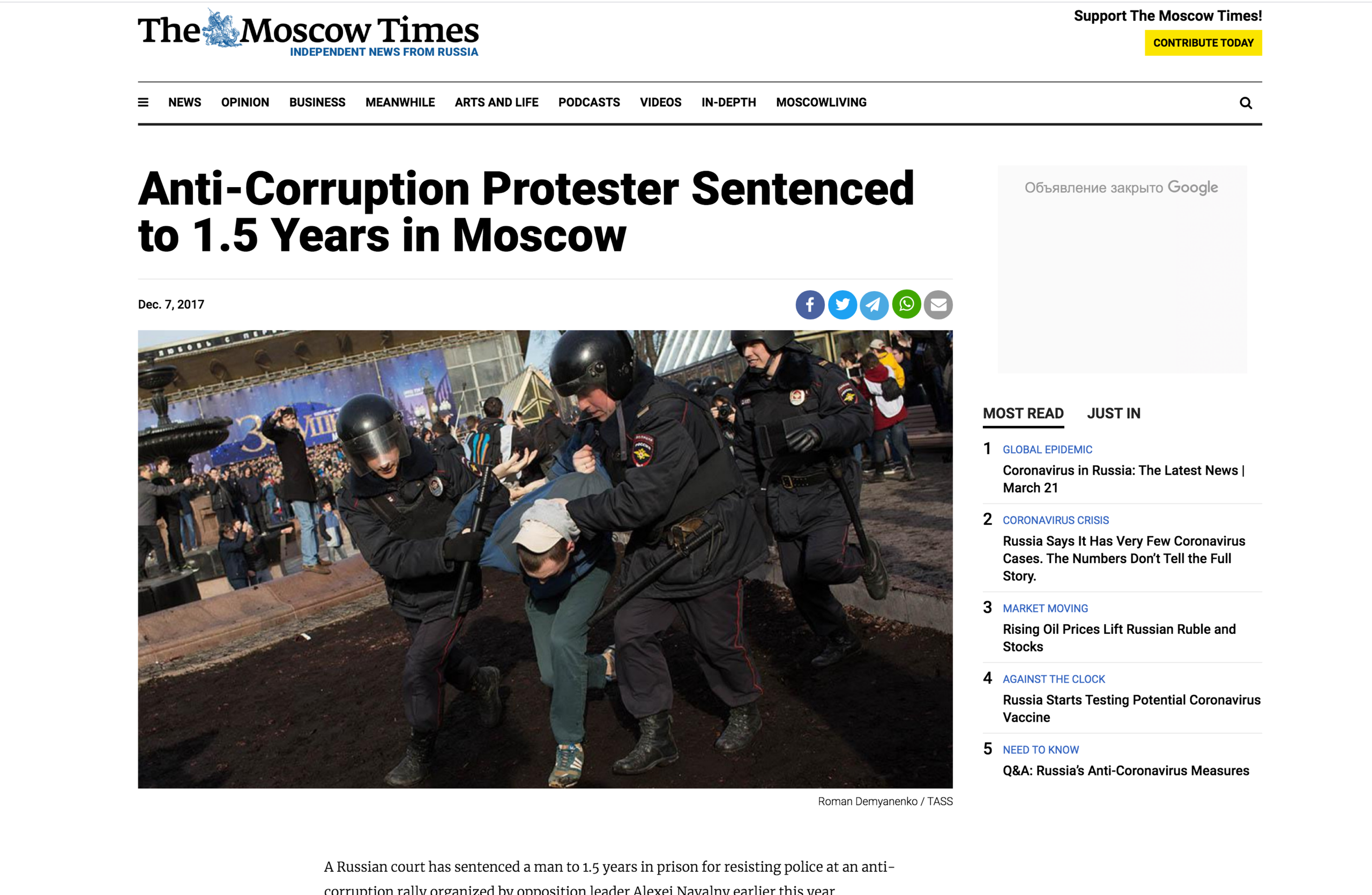 The Moscow Times