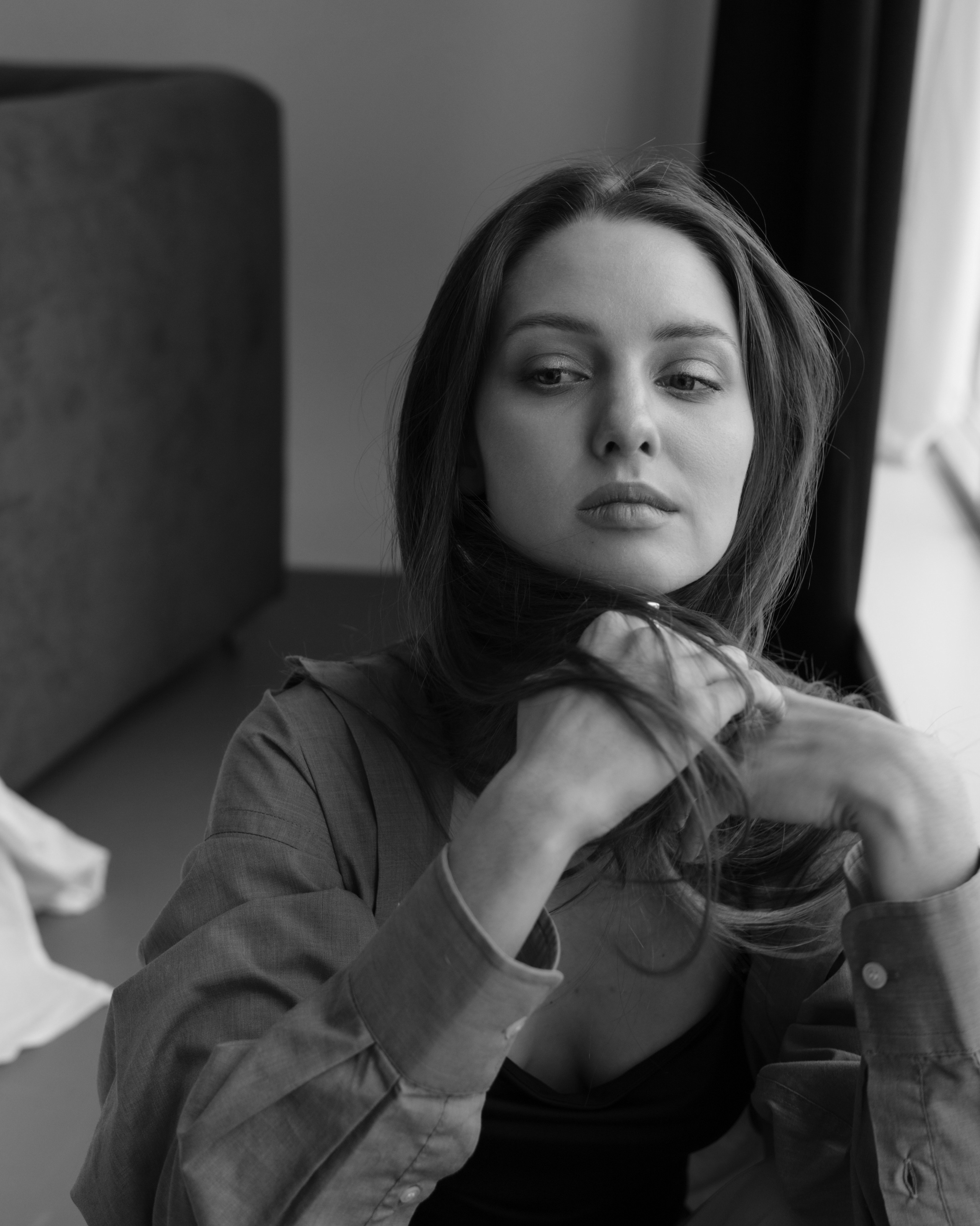 Портретная фотосессия в студии. Фотограф и видеомейкер Анастасия Пестерева в Набережных Челнах