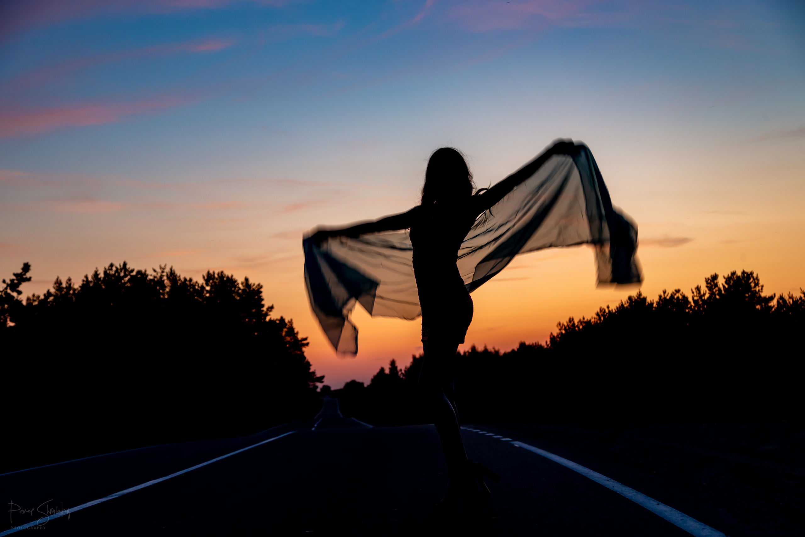 Силуэты. Фотограф Павел Шрайбикус