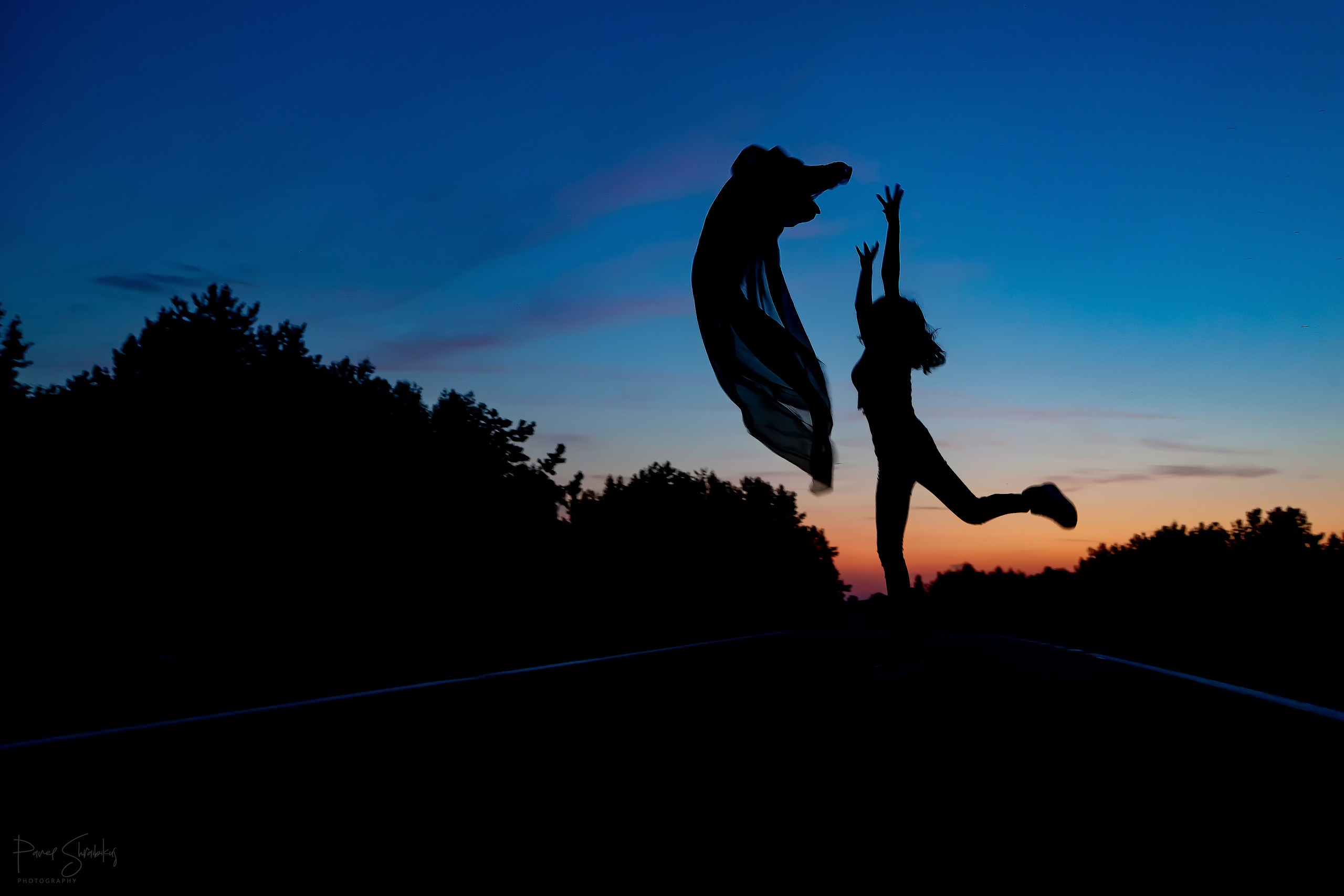 Силуэты. Фотограф Павел Шрайбикус