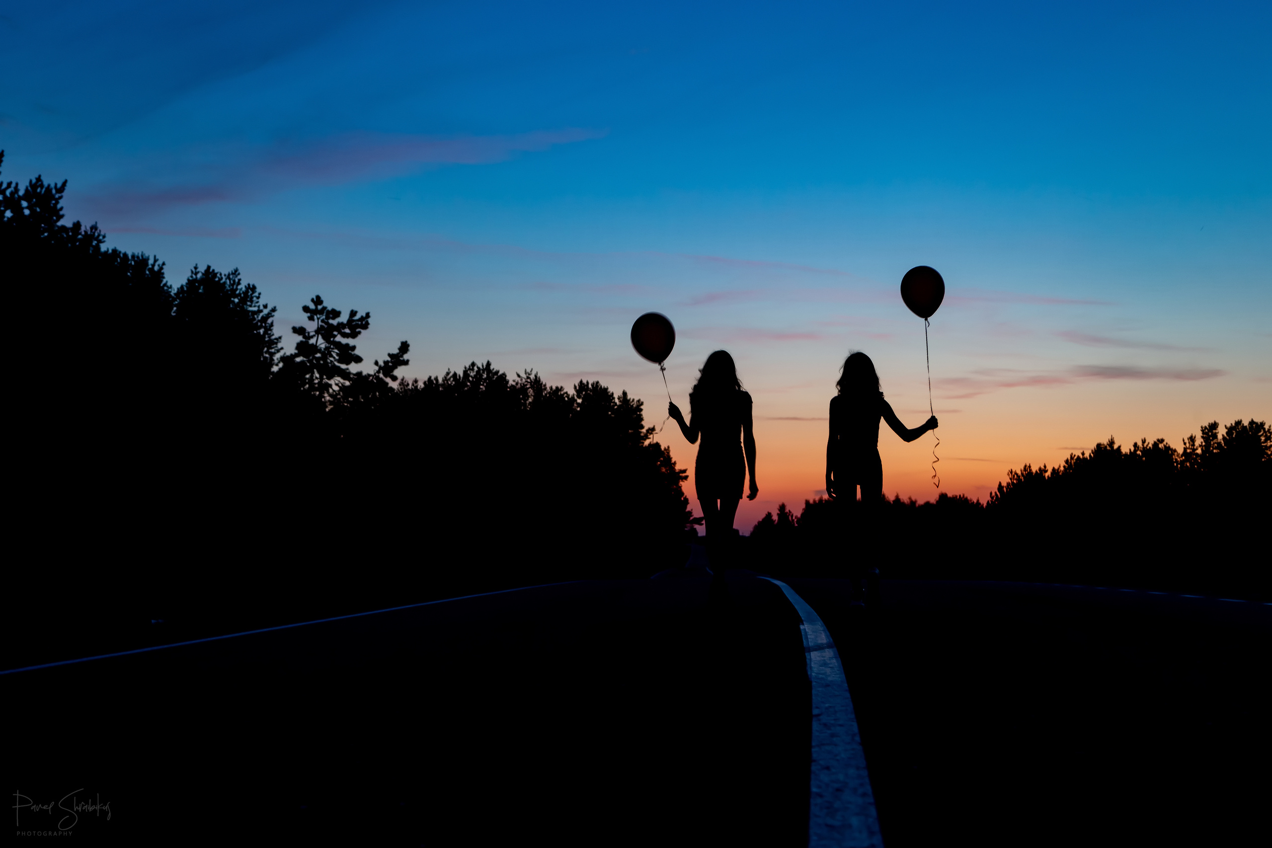 Силуэты. Фотограф Павел Шрайбикус