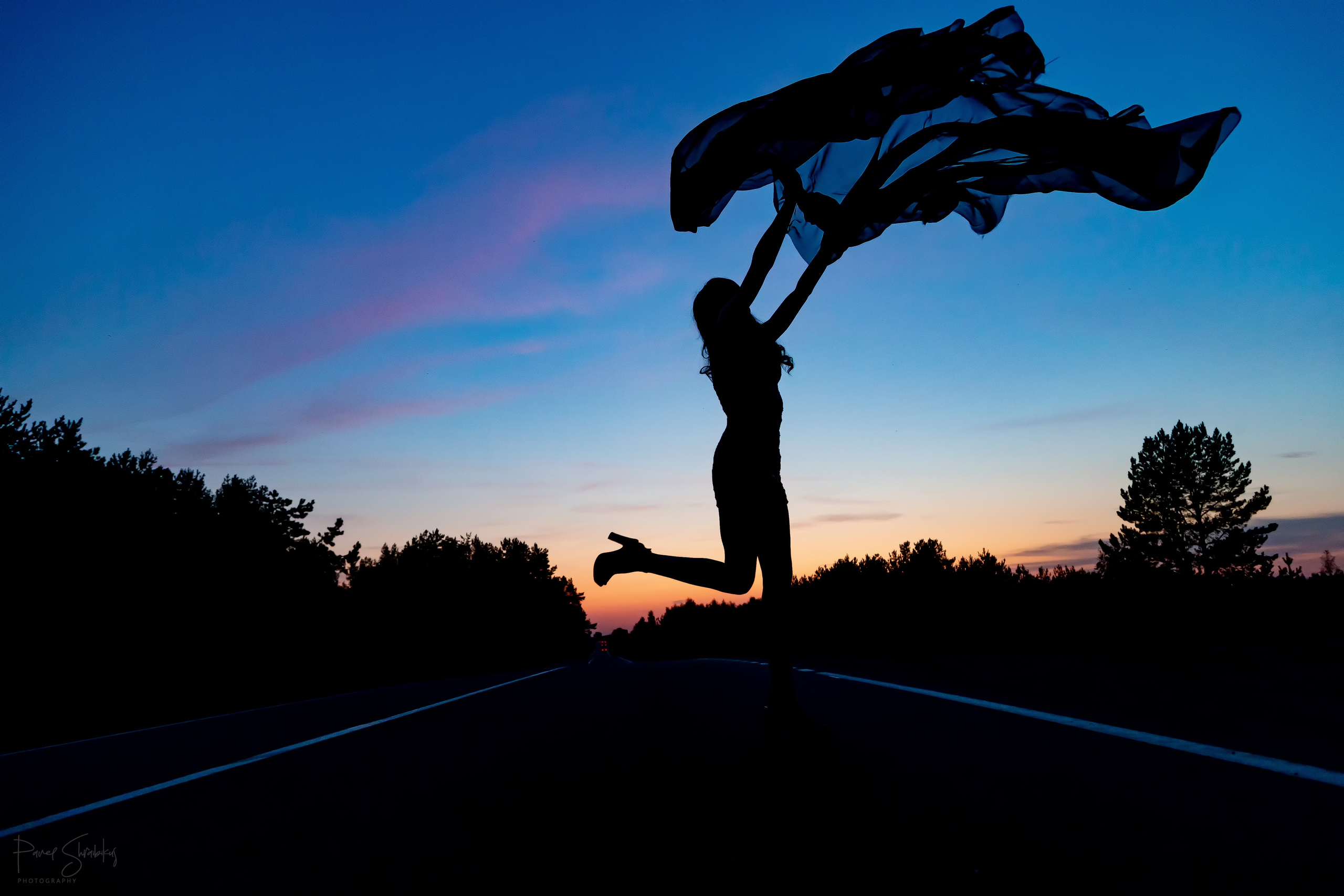 Силуэты. Фотограф Павел Шрайбикус