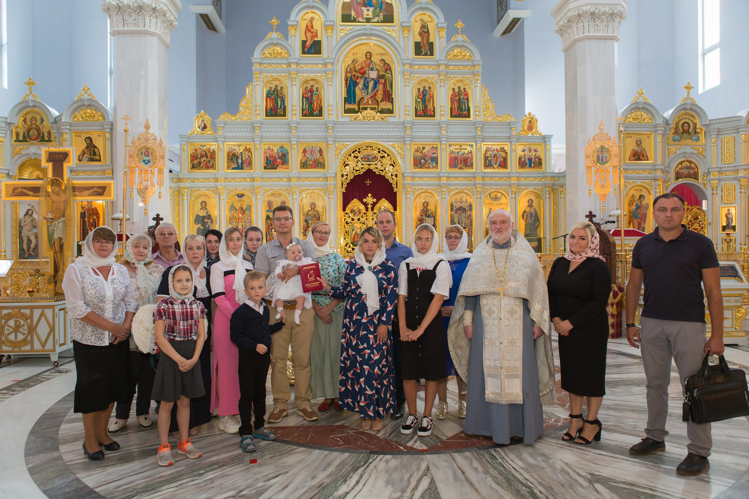Крещение Вероника. Фотограф Александр Заломаев