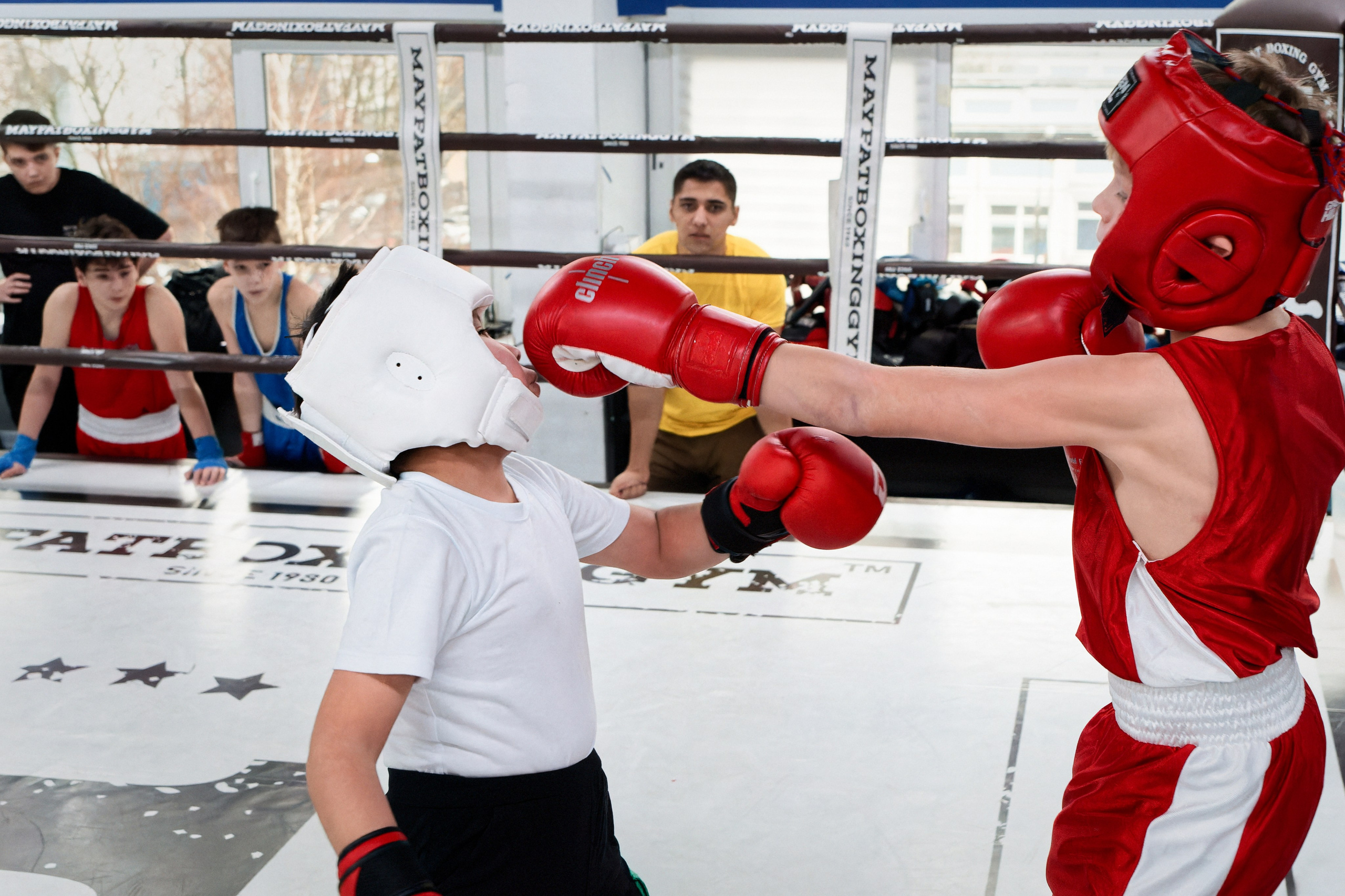 «Открытый ринг» в школе бокса Сергея Майфата. Зеленоград, 12.11.2023 г. Фотограф Никифоров-Гордеев Сергей. Москва и МО