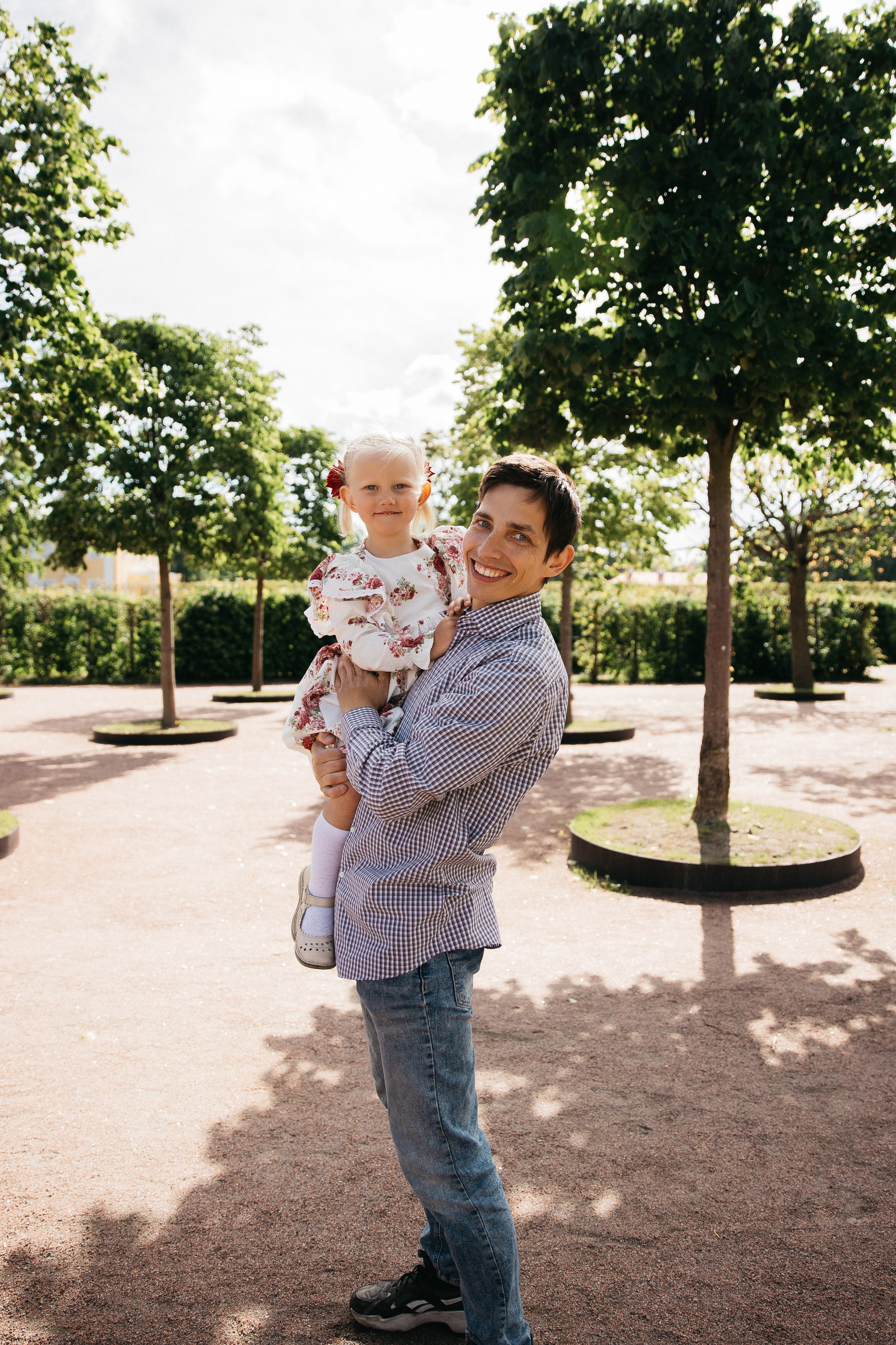 Семейная фотосессия в Петергофе. Санкт-Петербург. Свадебный фотограф, Екатерина Малова. Фотосессии. Съемка в Спб и ЛО