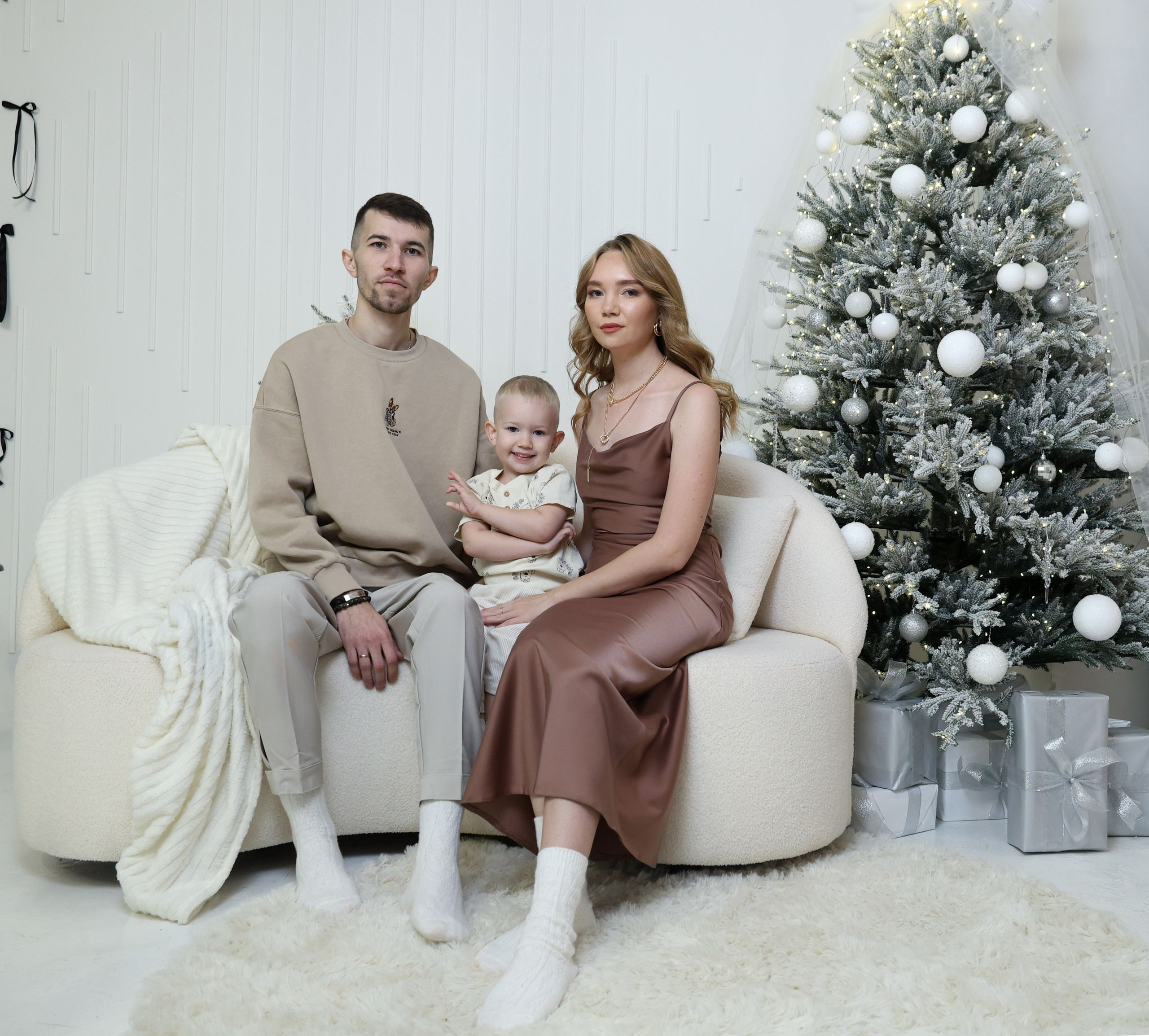 Семейная фотопроект Новогодний. Дина Айрат и Карим. Tatiana Shumskaya