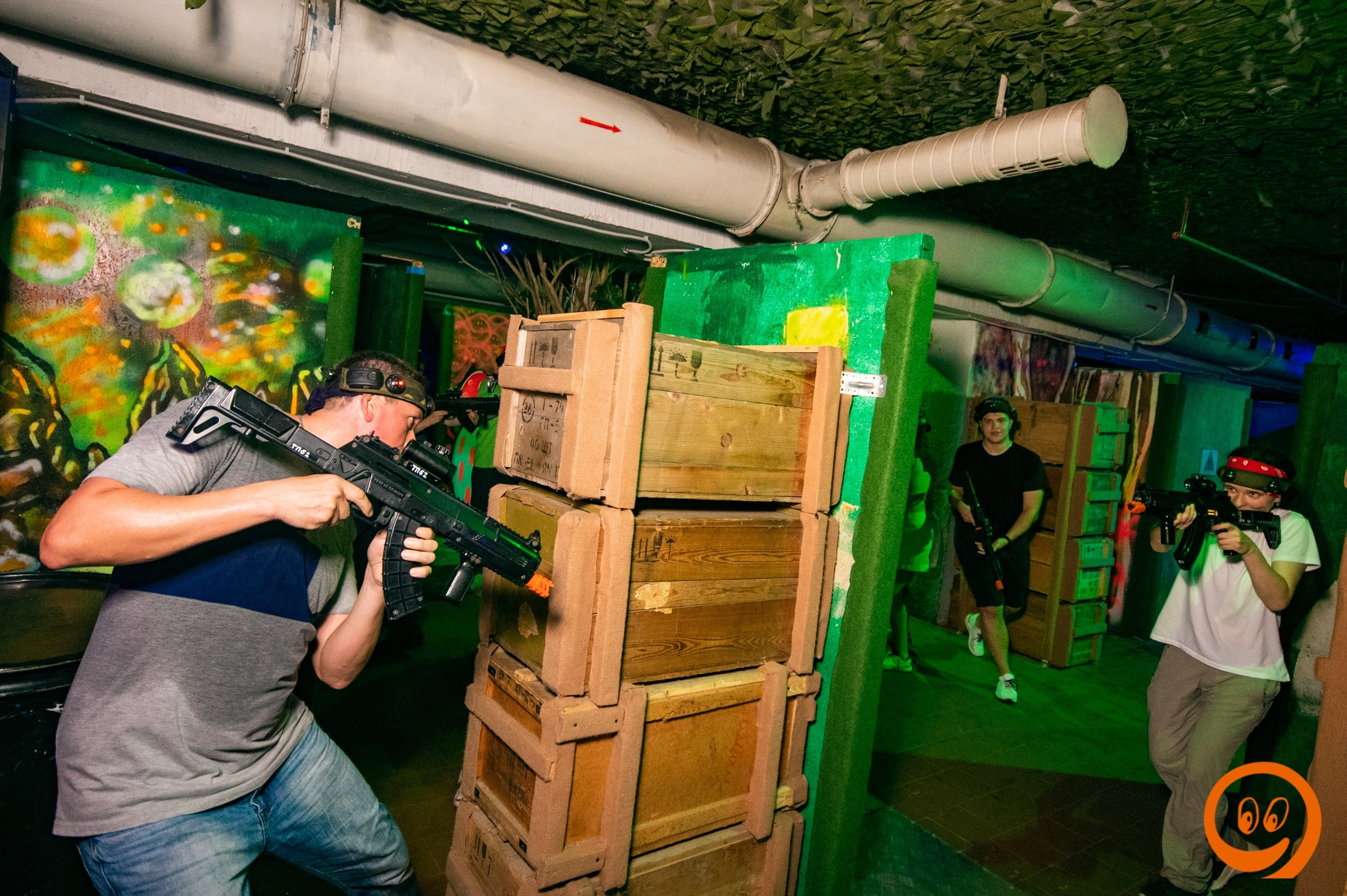 Лазертаг выходного дня | 02.08.2025. Галерея Фантим