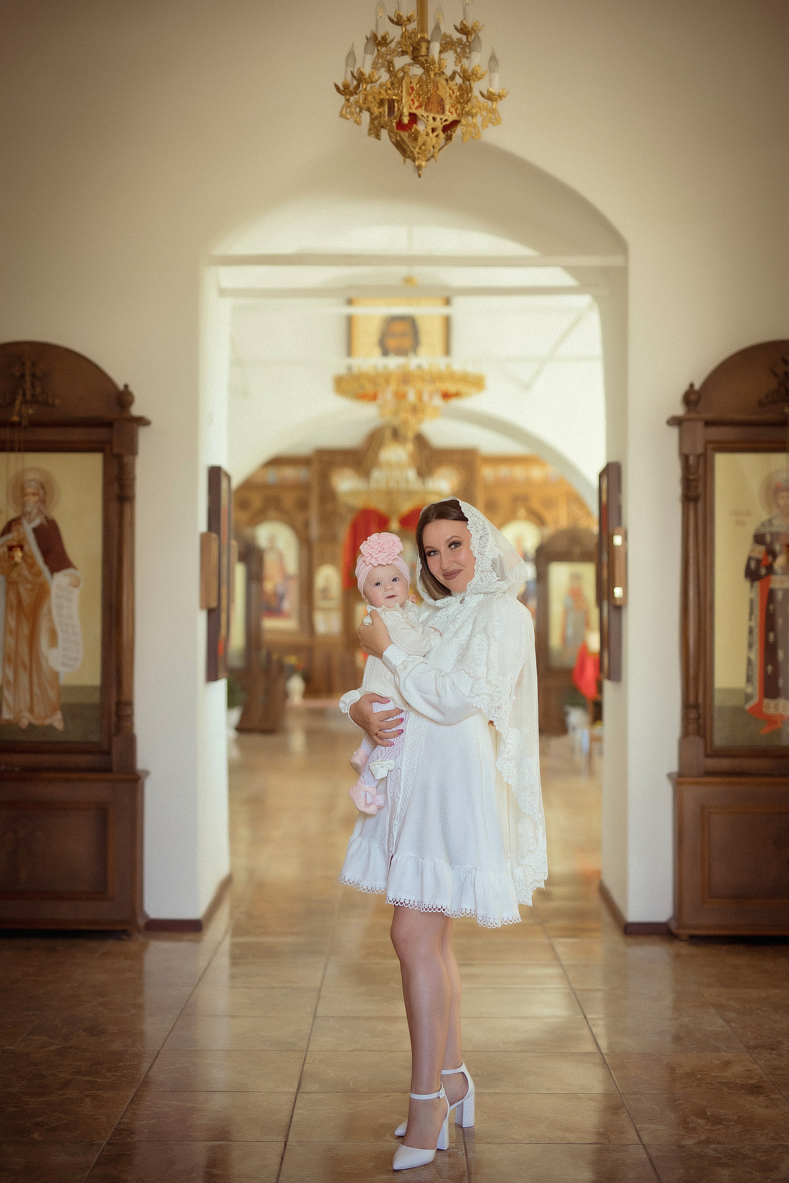 Крещение Варвары Церковь Богоявления Господня. Фотограф на крещение и венчание