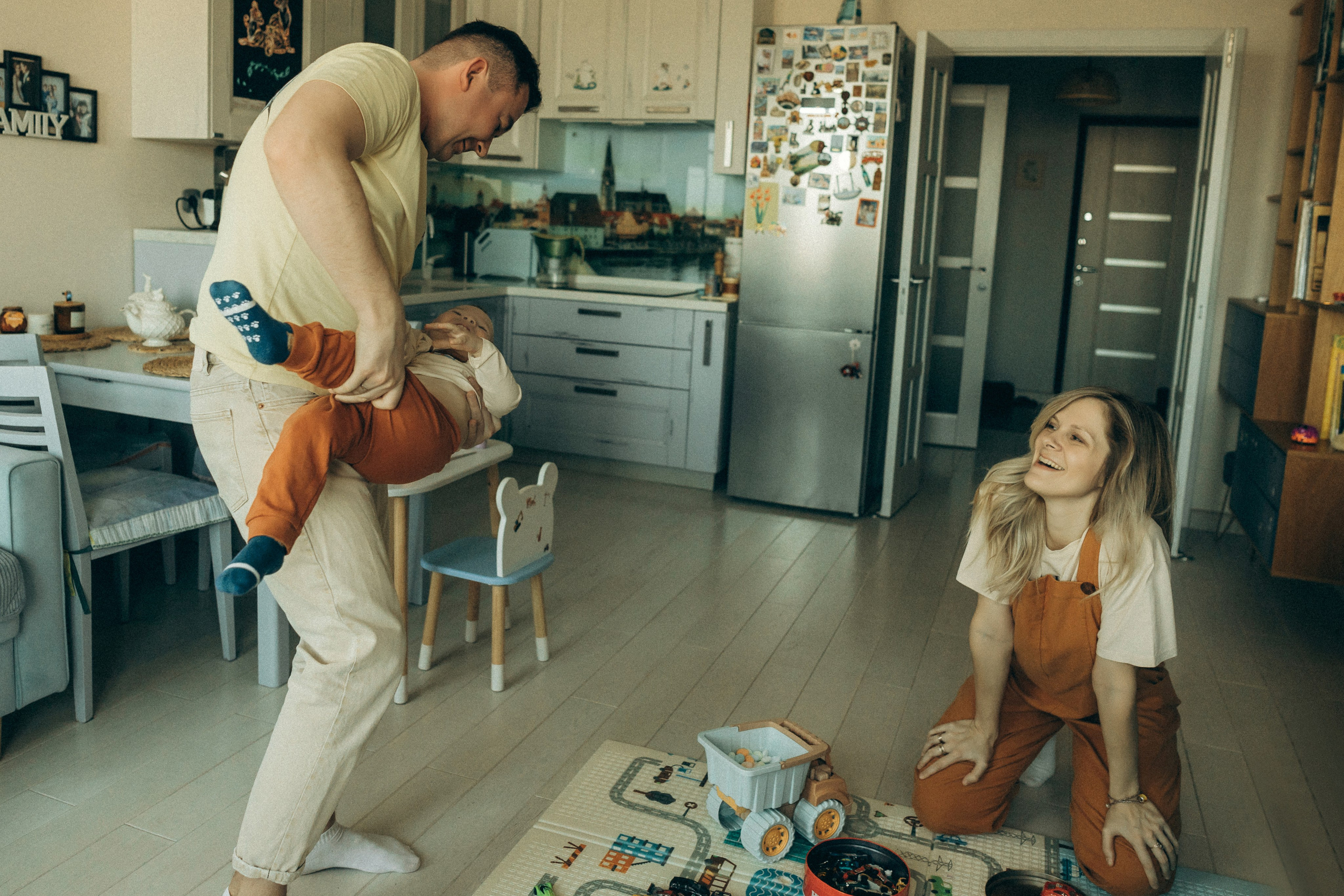 Полина, Саша и Тимоша. Семейный фотограф и детский фотограф в Волгограде Алеся Бутакова — дет