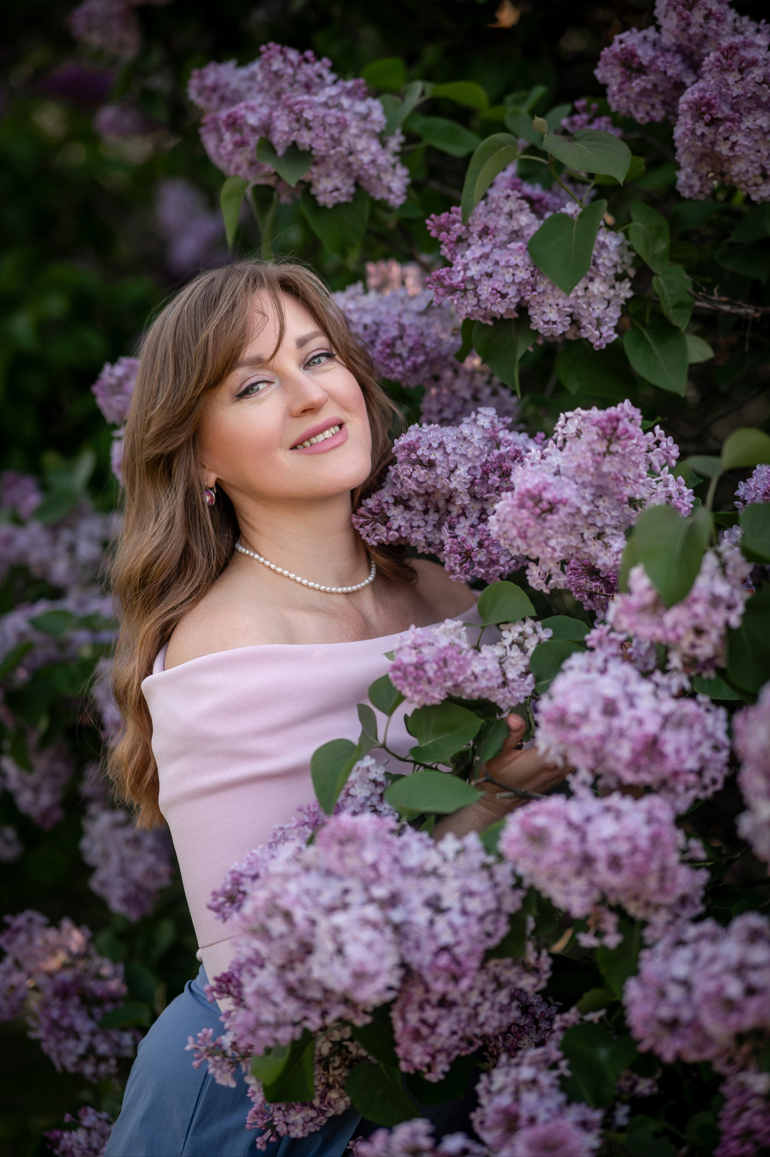 Марина в Сиреневом саду
