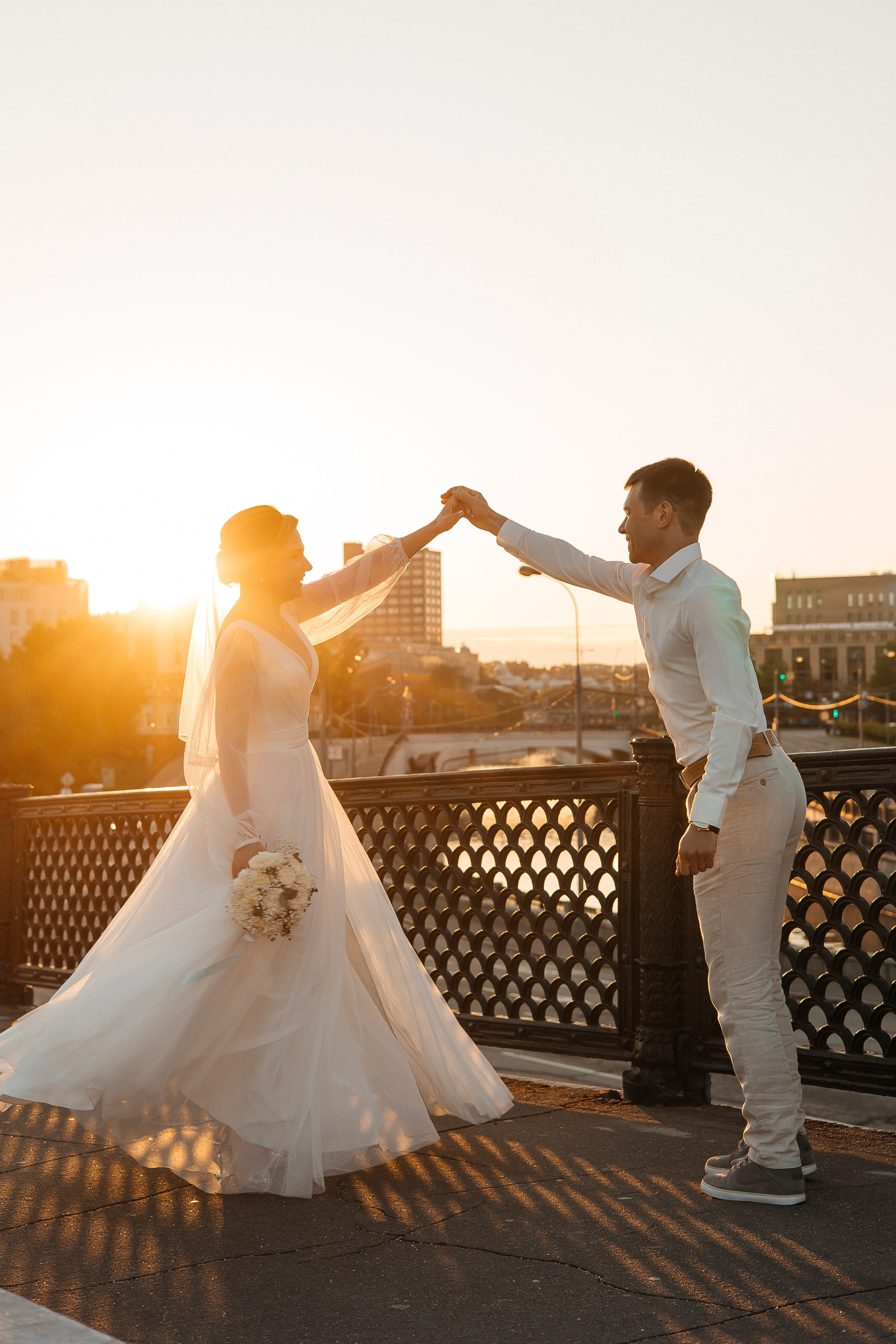 Серафима и Федор (на рассвете). Фотограф в Москве Екатерина Потапова