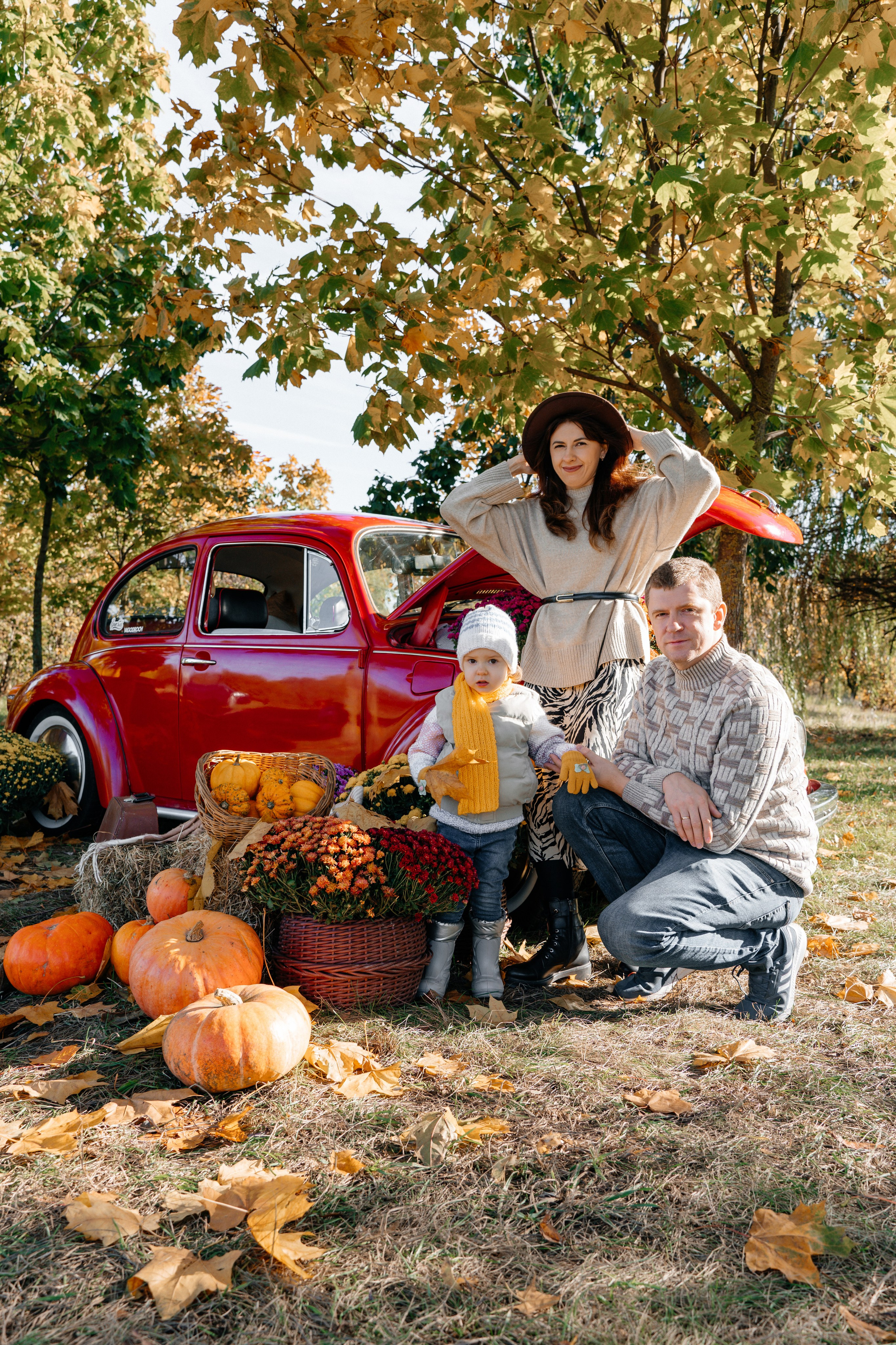 Ослепительная осень в кадре. Ваш семейный фотограф в Минске — Вика Трегубова