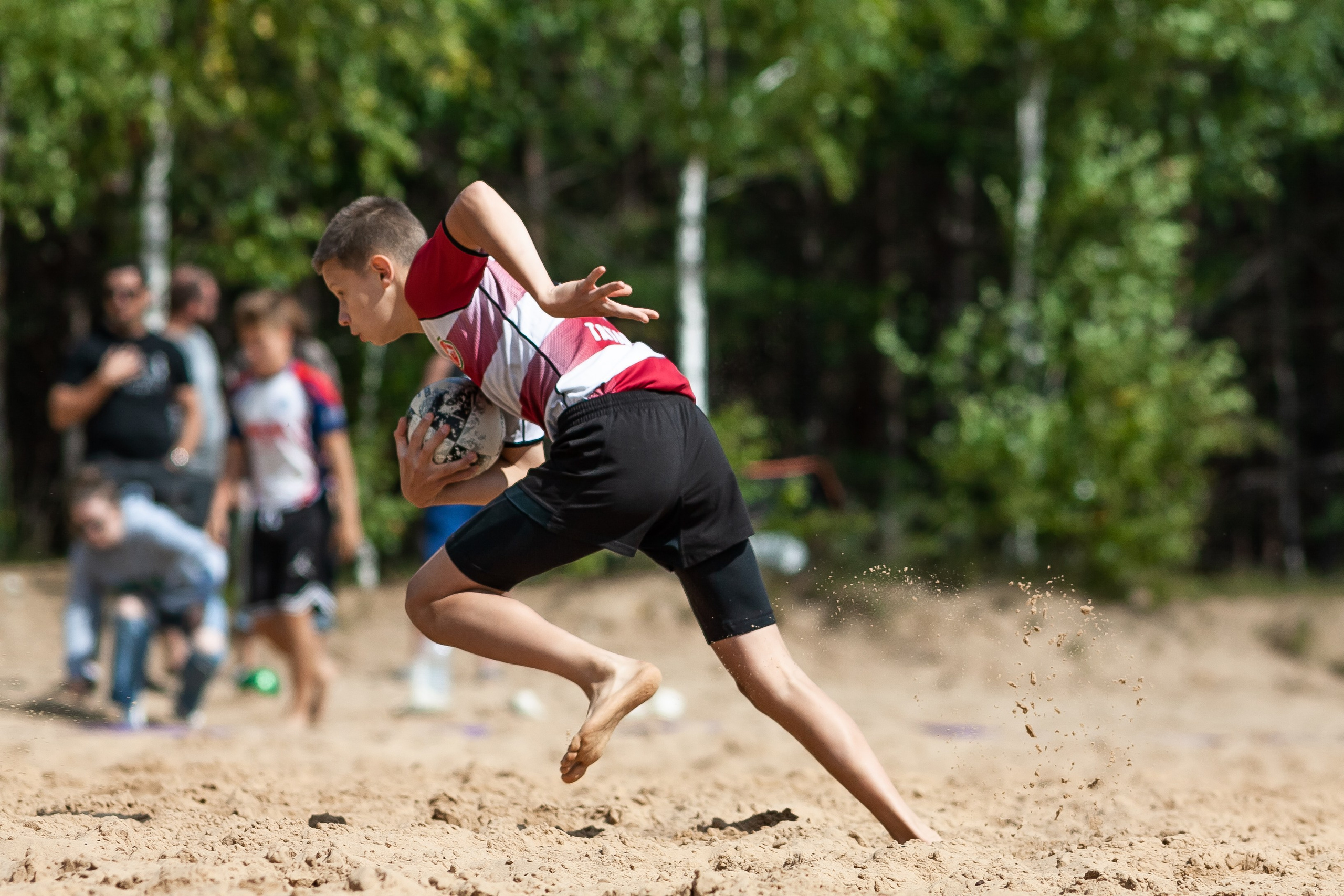 «Кубок «Молота» по пляжному Регби. Фотография