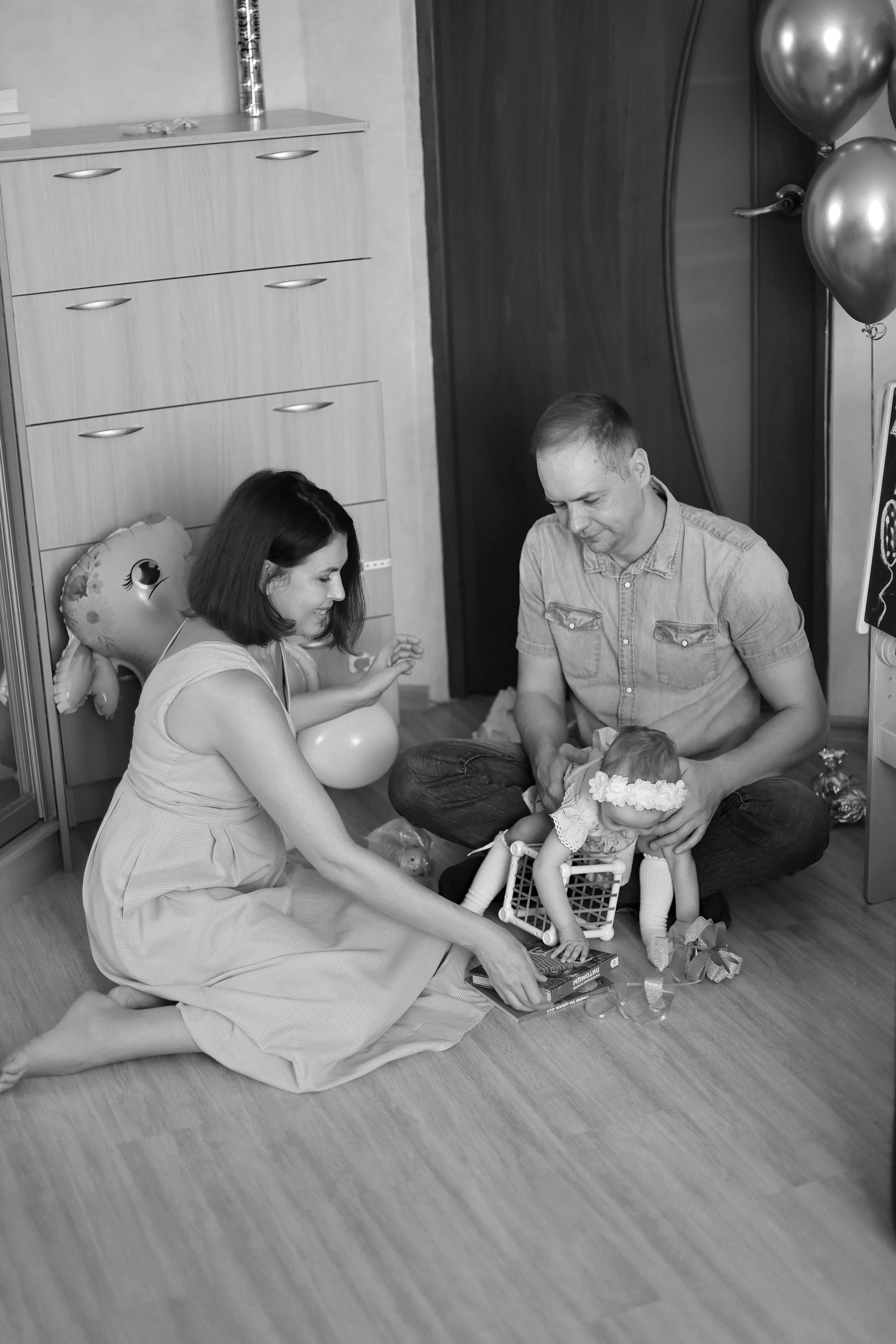 Лерочка 1 годик. (Домашняя съемка). Детский семейный фотограф Краснодар