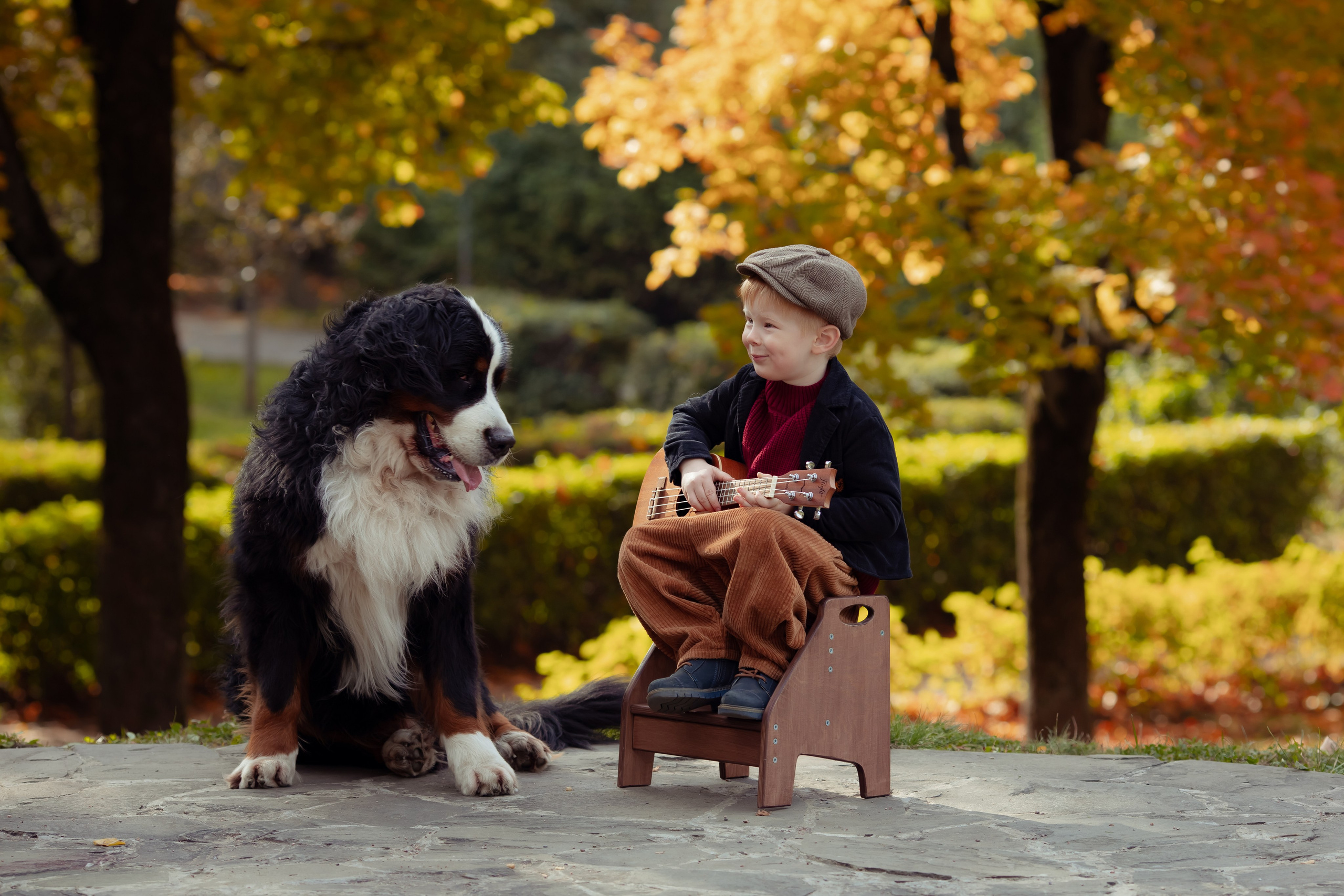Ася, Дима, Кирилл с Бергамотом. Семейный и детский фотограф в Москве Дорогова Екатерина