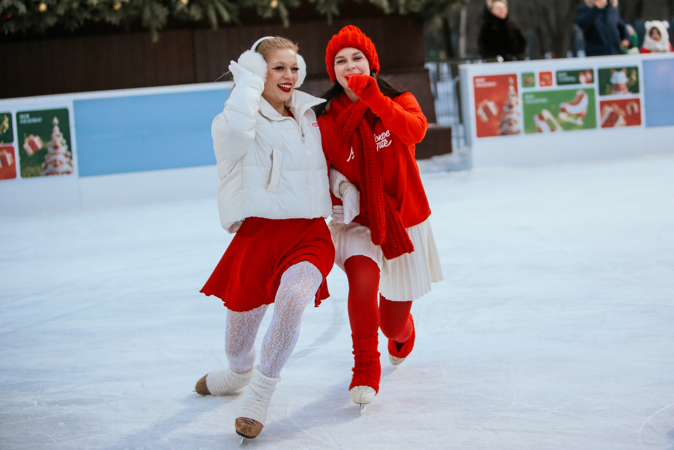 Ледовое шоу Сити каток Московское Чаепитие. Фотограф и видеограф Анна Домашенко