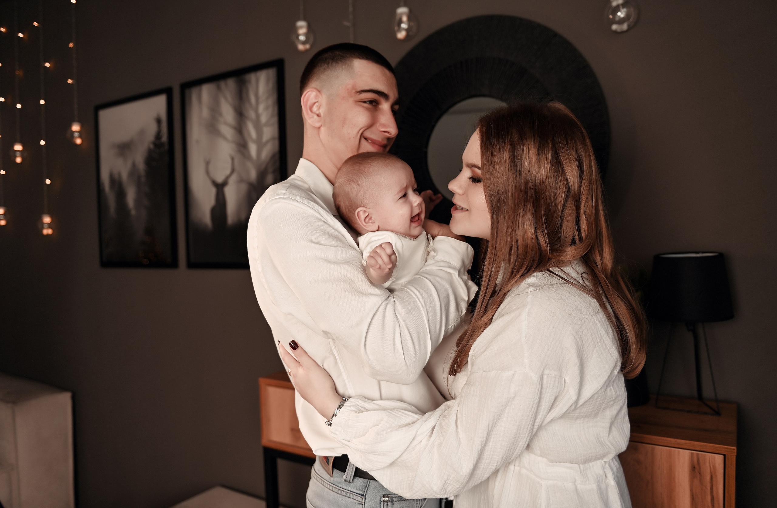 Новогодняя семейная. Свадебный, семейный, детский, контент фотограф в Омске Максим Ильин