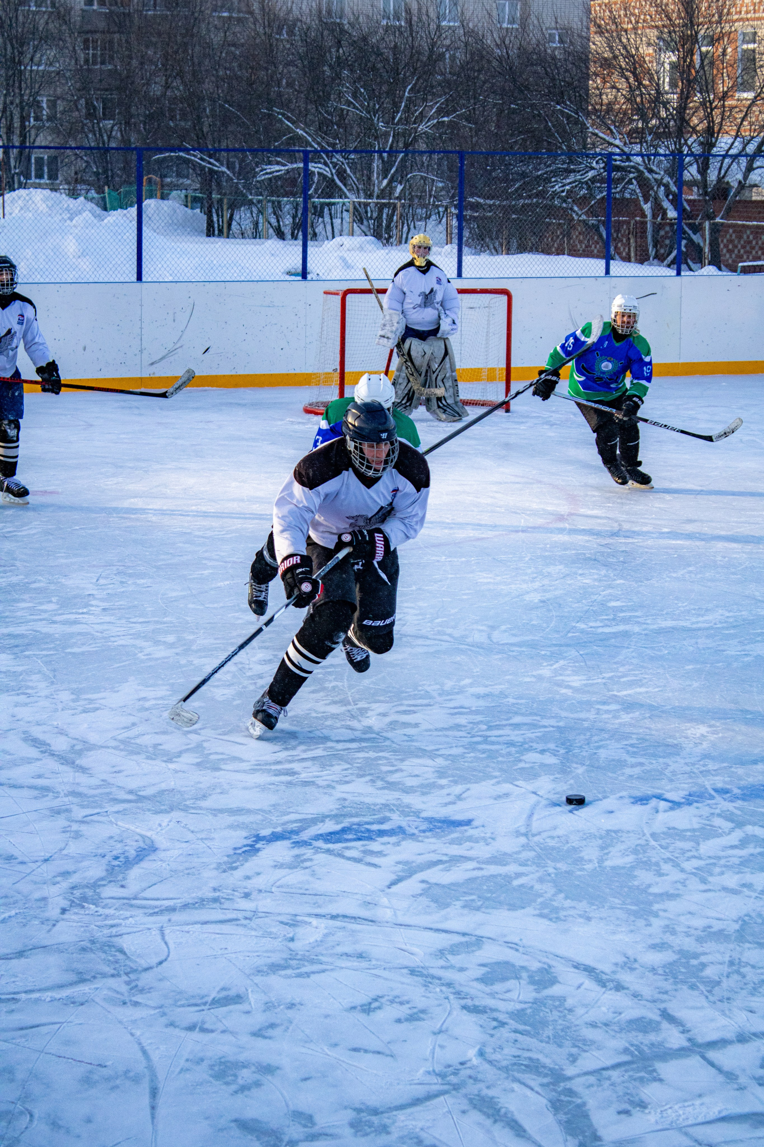 Хоккей г.п Атиг-г.п Дружинино