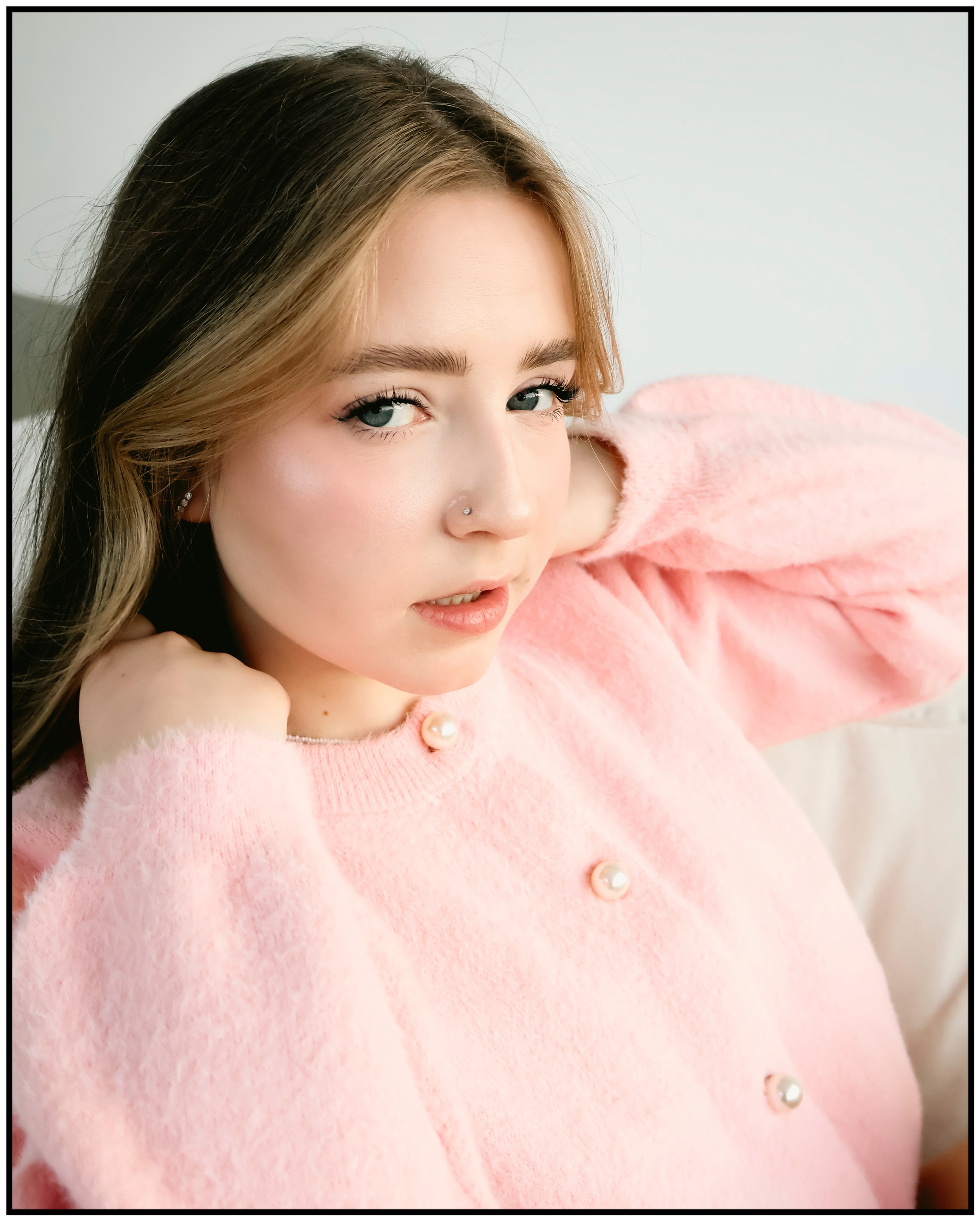 Мария (студийная в розовом). Varygraphy