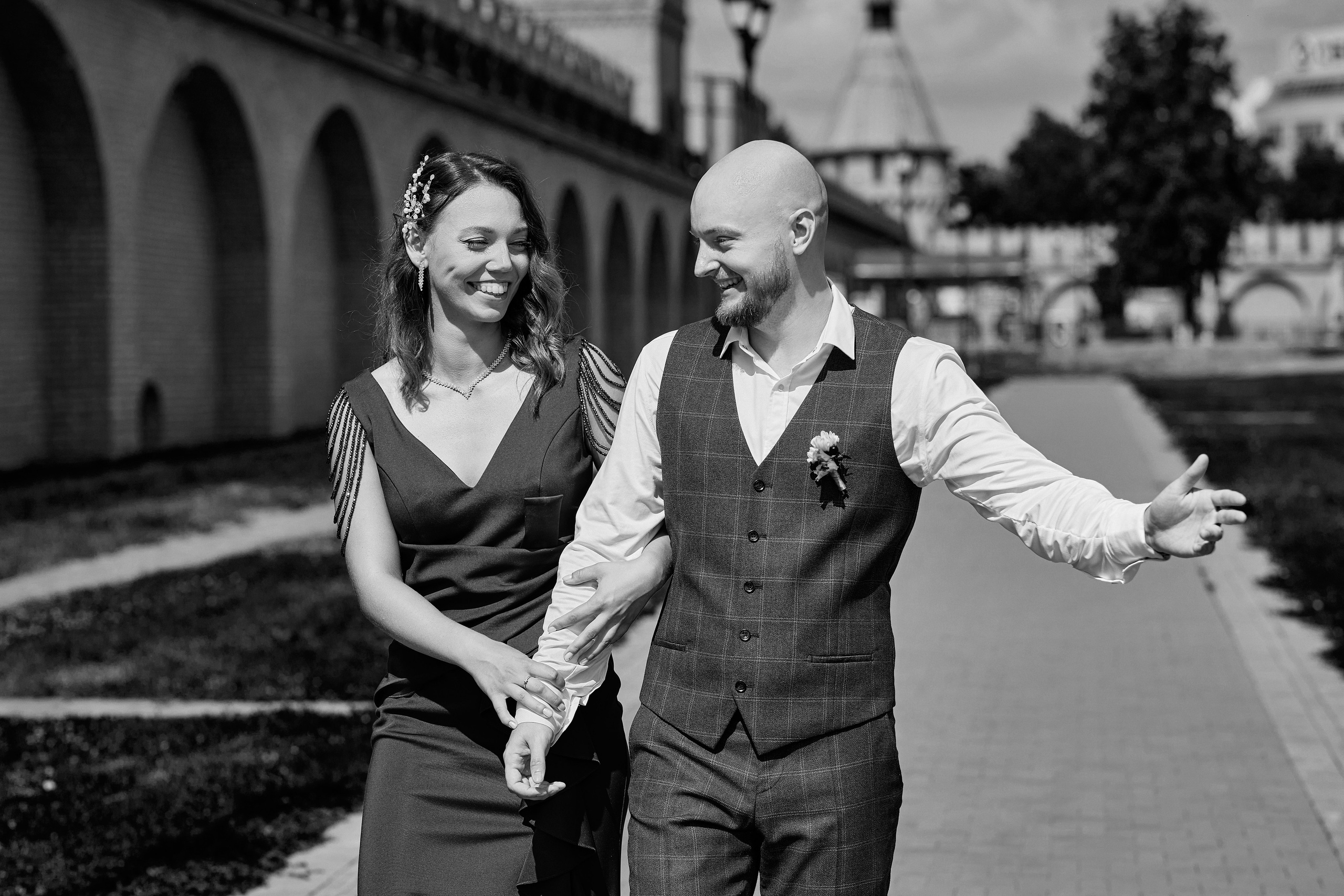 Свадебная фотосессия в Туле и прогулка в Платоновском парке