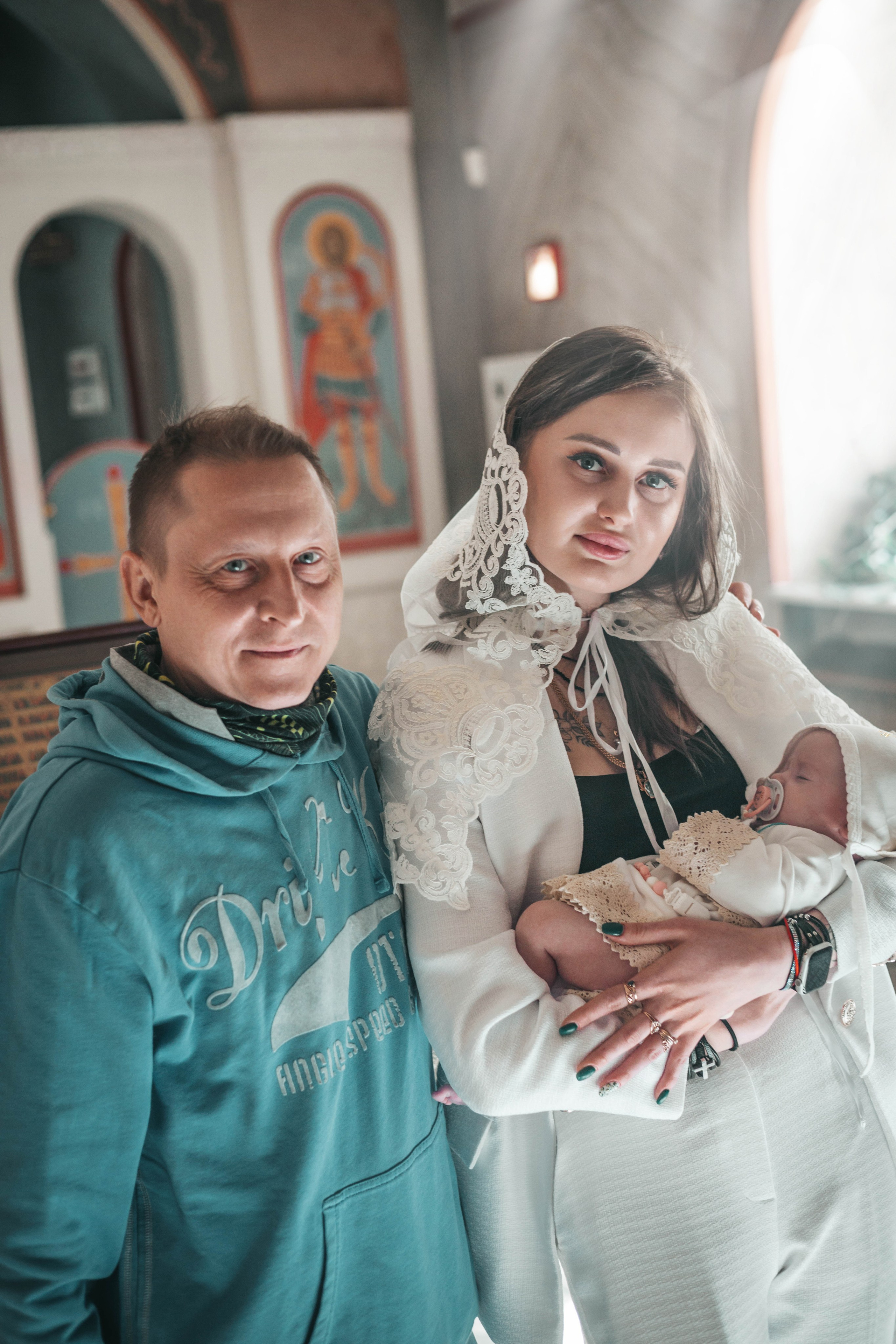 КРЕЩЕНИЕ. Фотосессия новорожденных в Москве и Московской области