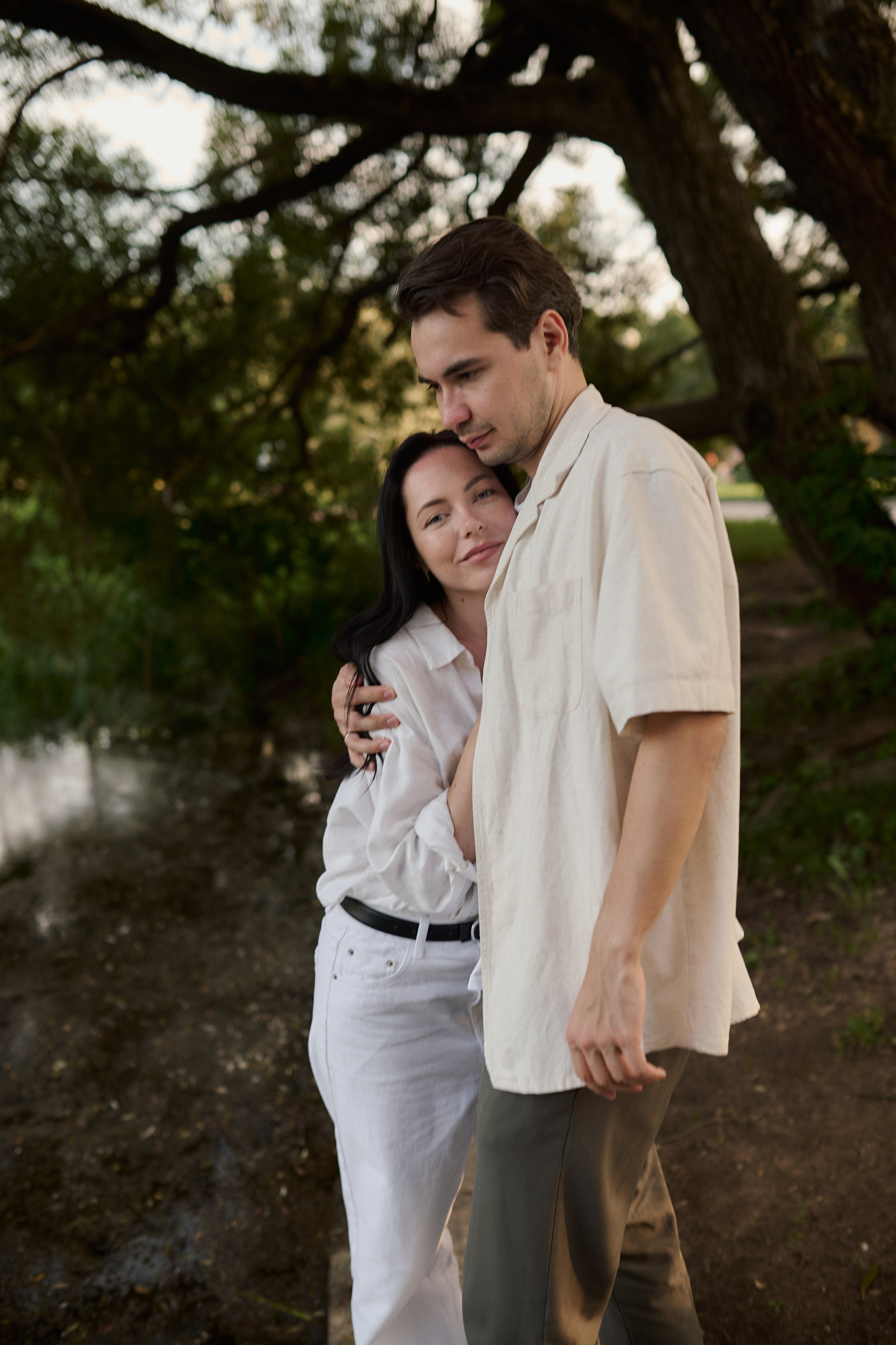 Рохус, Юля и Оливия в парке Останкино. Семейный и свадебный lifestyle-фотограф в Москве Мария Петрова