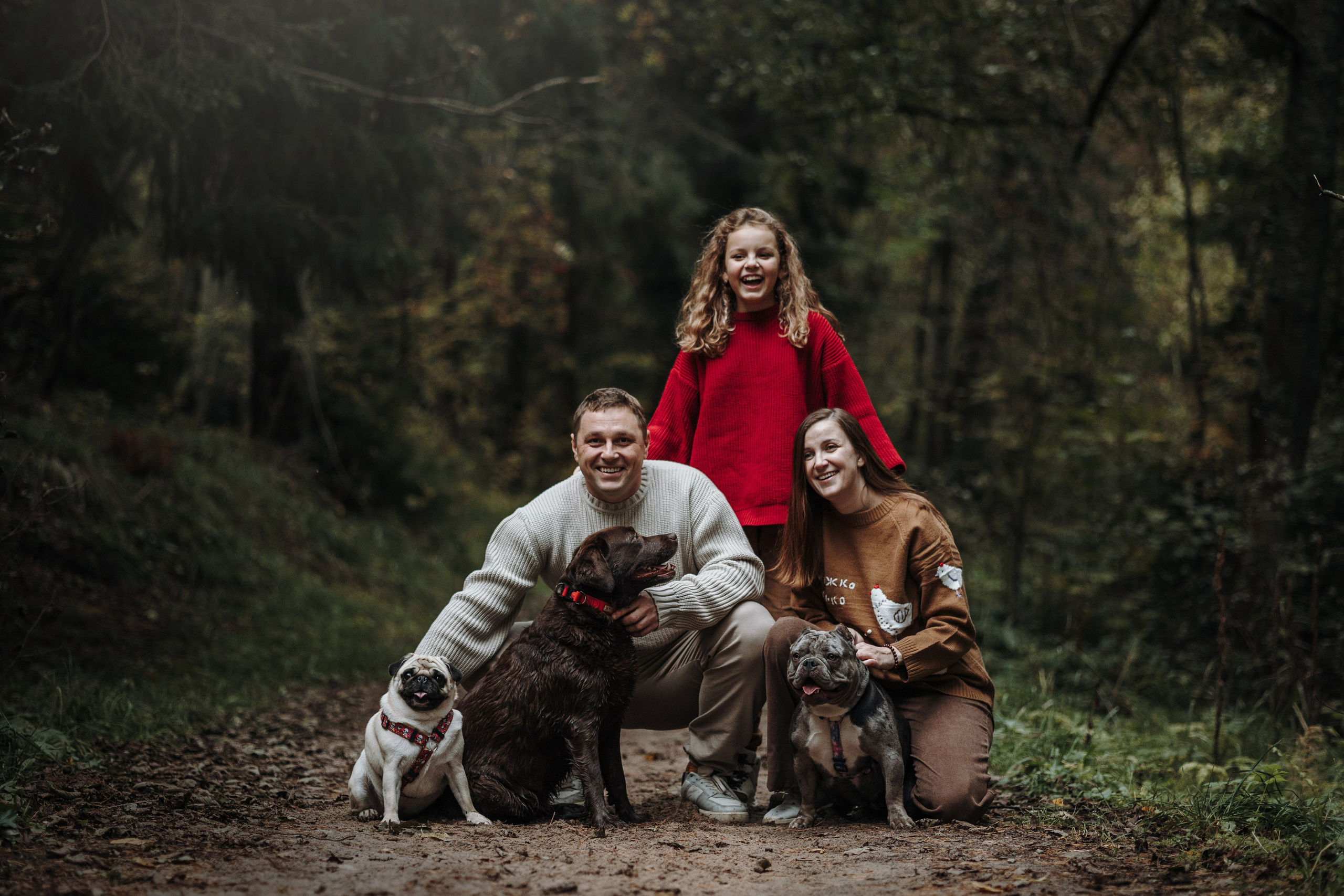 Девочки и их семья. Фотограф — Анималист | Санкт-Петербург
