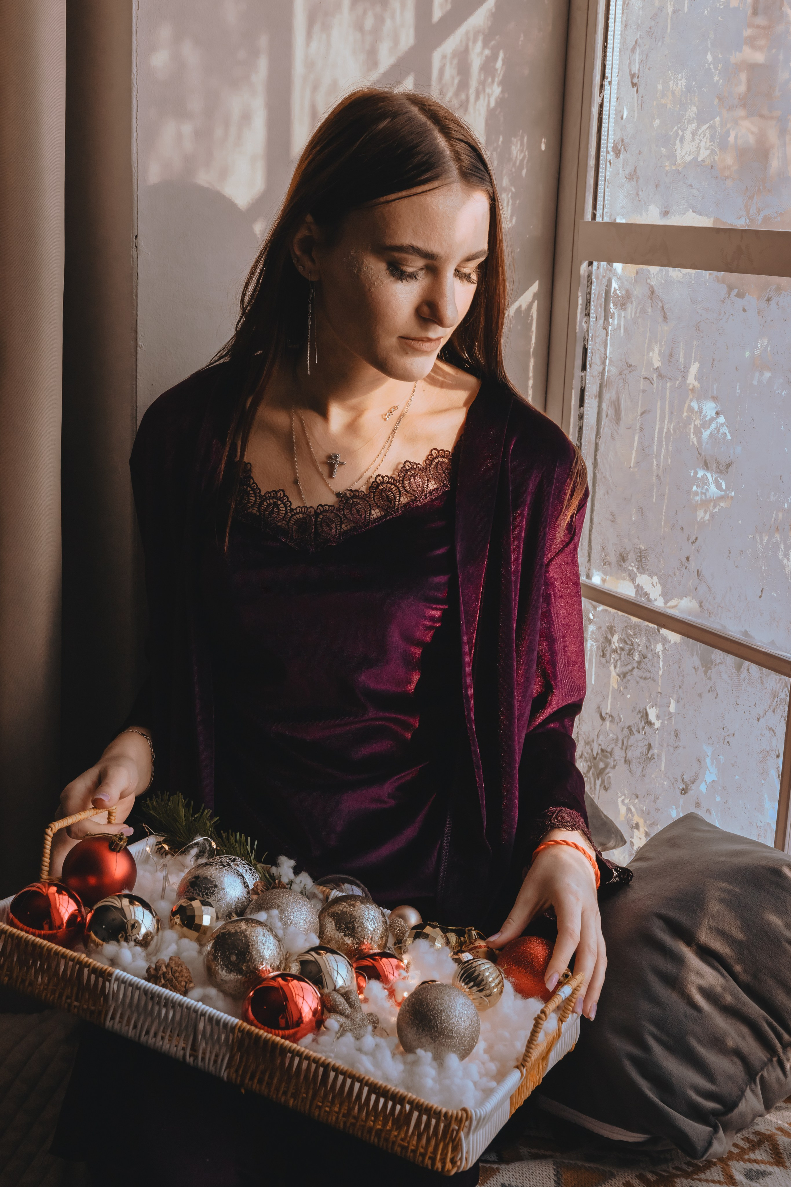 Лера. Индивидуальная новогодняя фотосессия. Фотограф во Владивостоке. Юрганова Анна