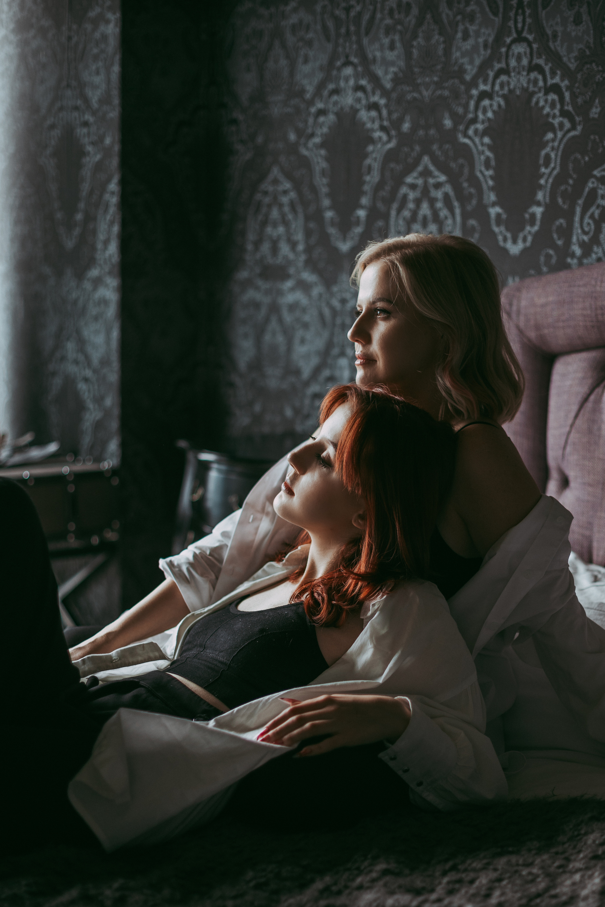 Портрет мамы с дочкой. Семейный, женский фотограф Москве Лиза Лутцева