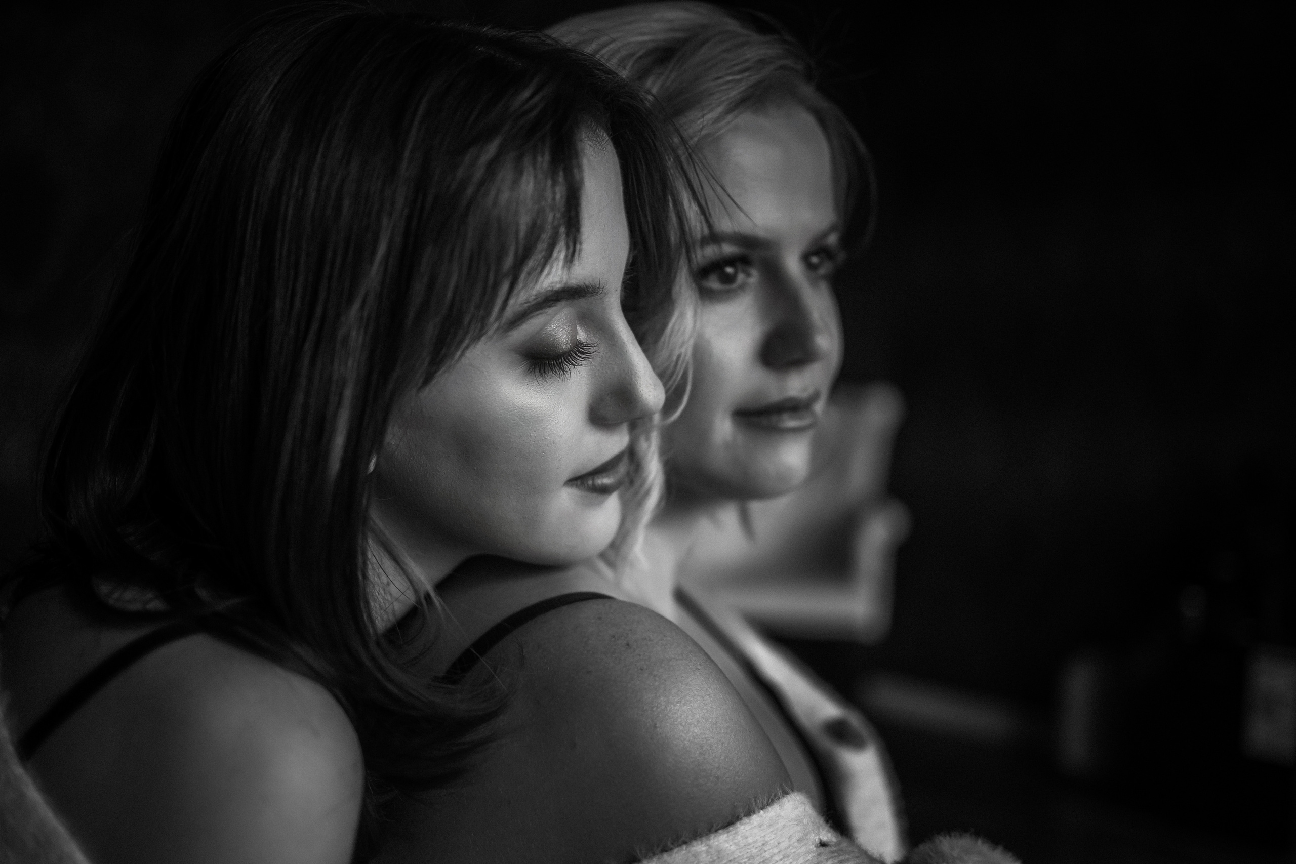 Портрет мамы с дочкой. Семейный, женский фотограф Москве Лиза Лутцева