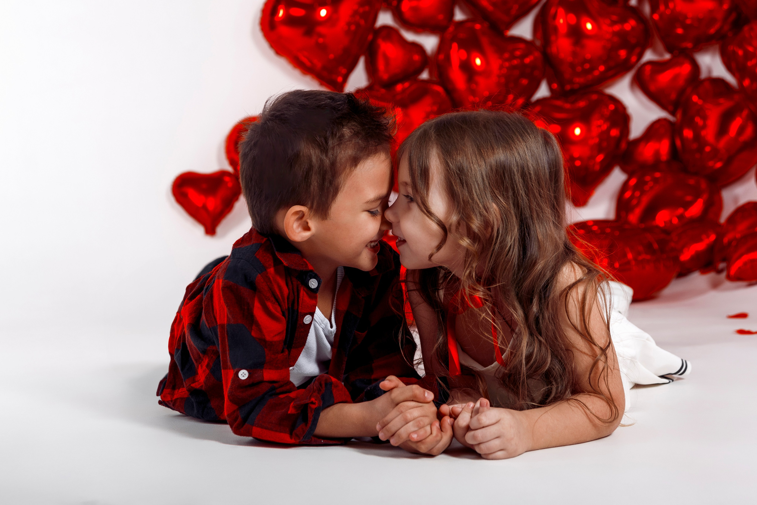 Красные Сердца. Детский студийный фотограф Сочи