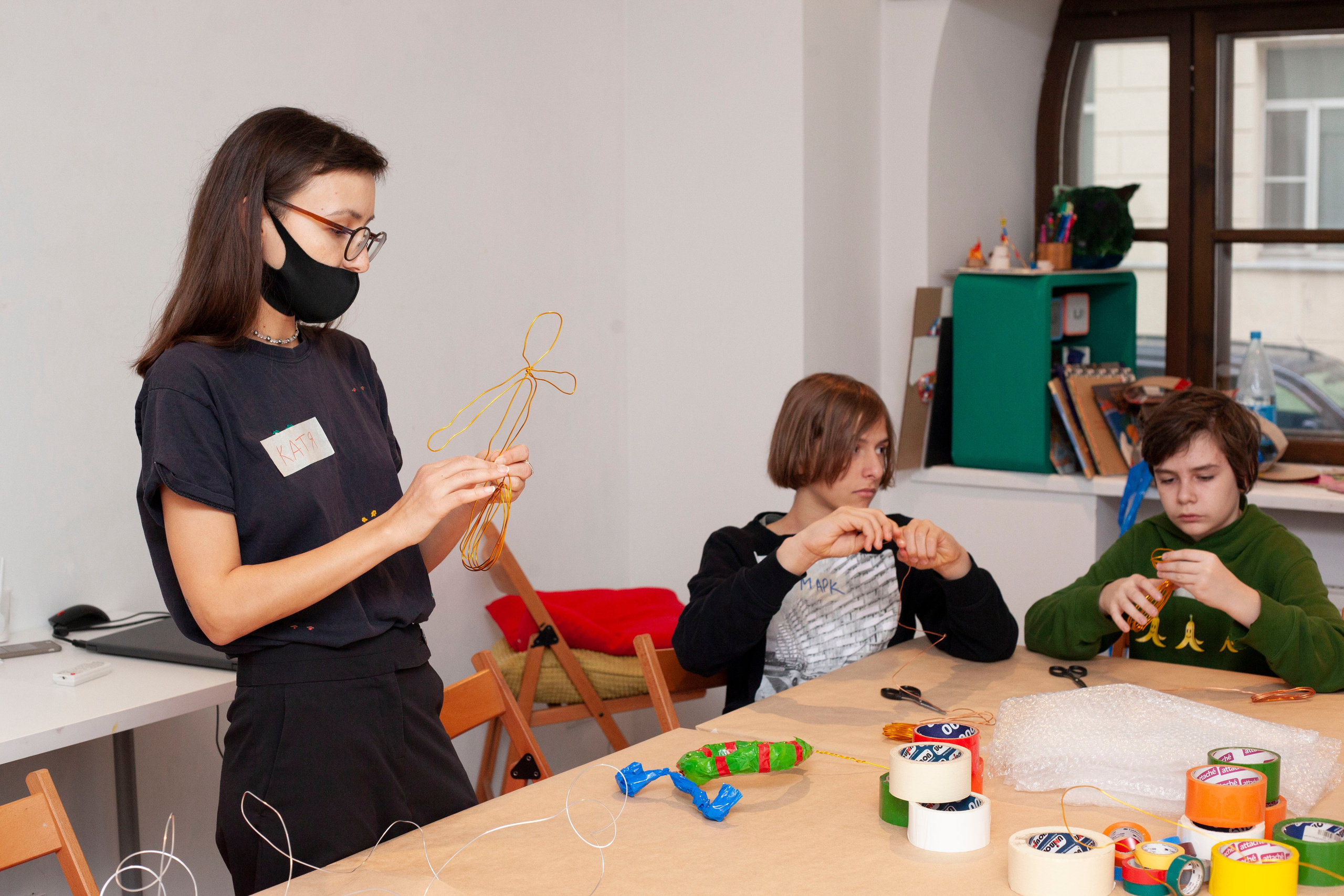 Детский мастер-класс в ММОМА. Stanislav Baryshev — People. Emotions. Atmosphere