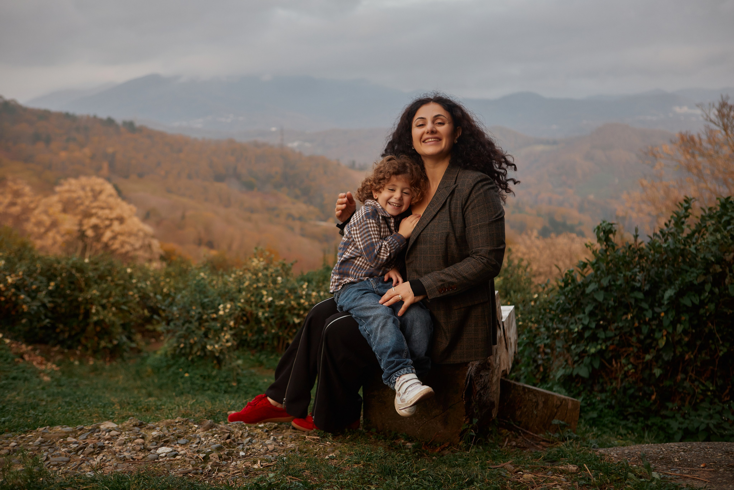 Чайные домики осень. Свадебный и семейный фотограф в Сочи-Красной поляне Ларионова Анна