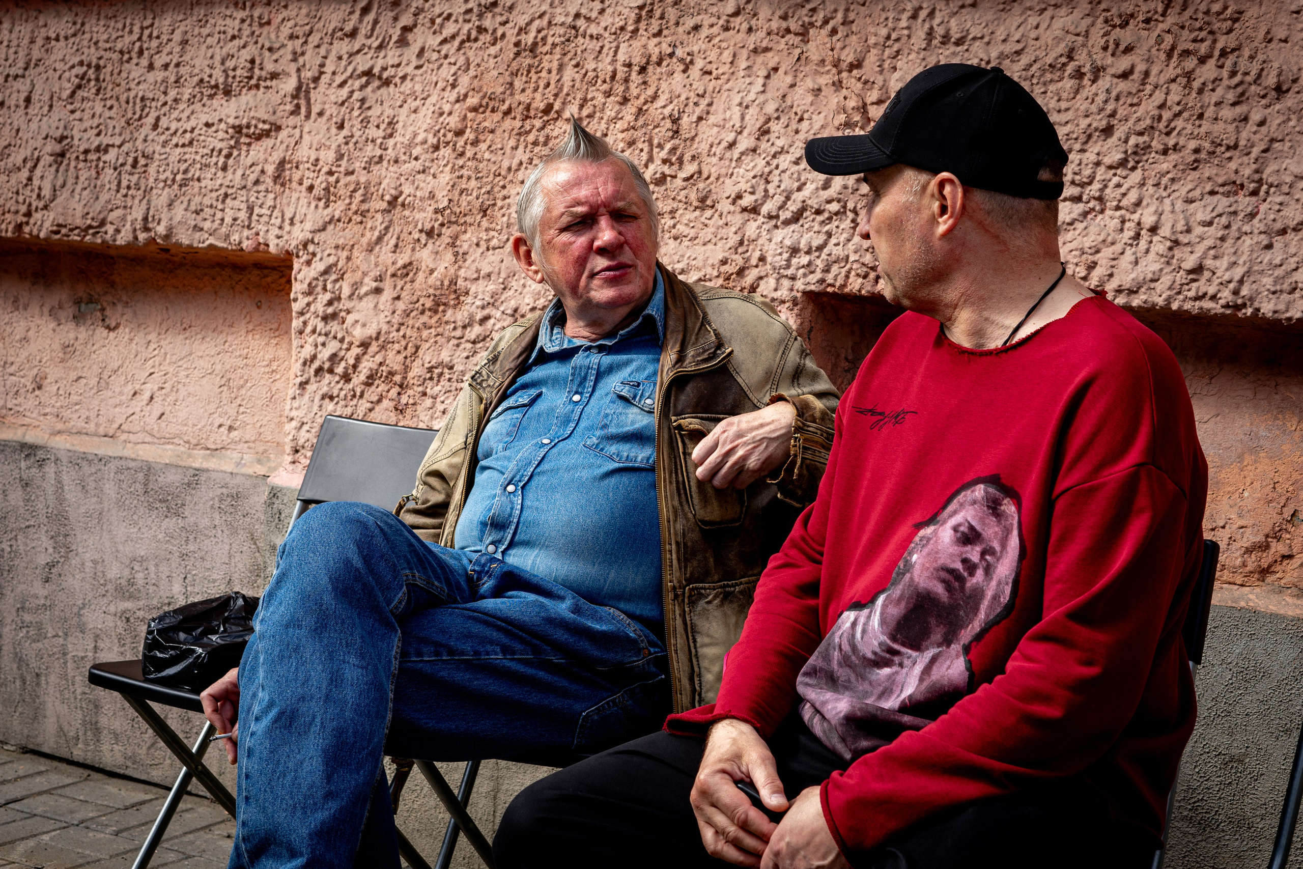 The Legendary Flower Punk — выступление в магазине пластинок. Фотограф Олег Колногоров