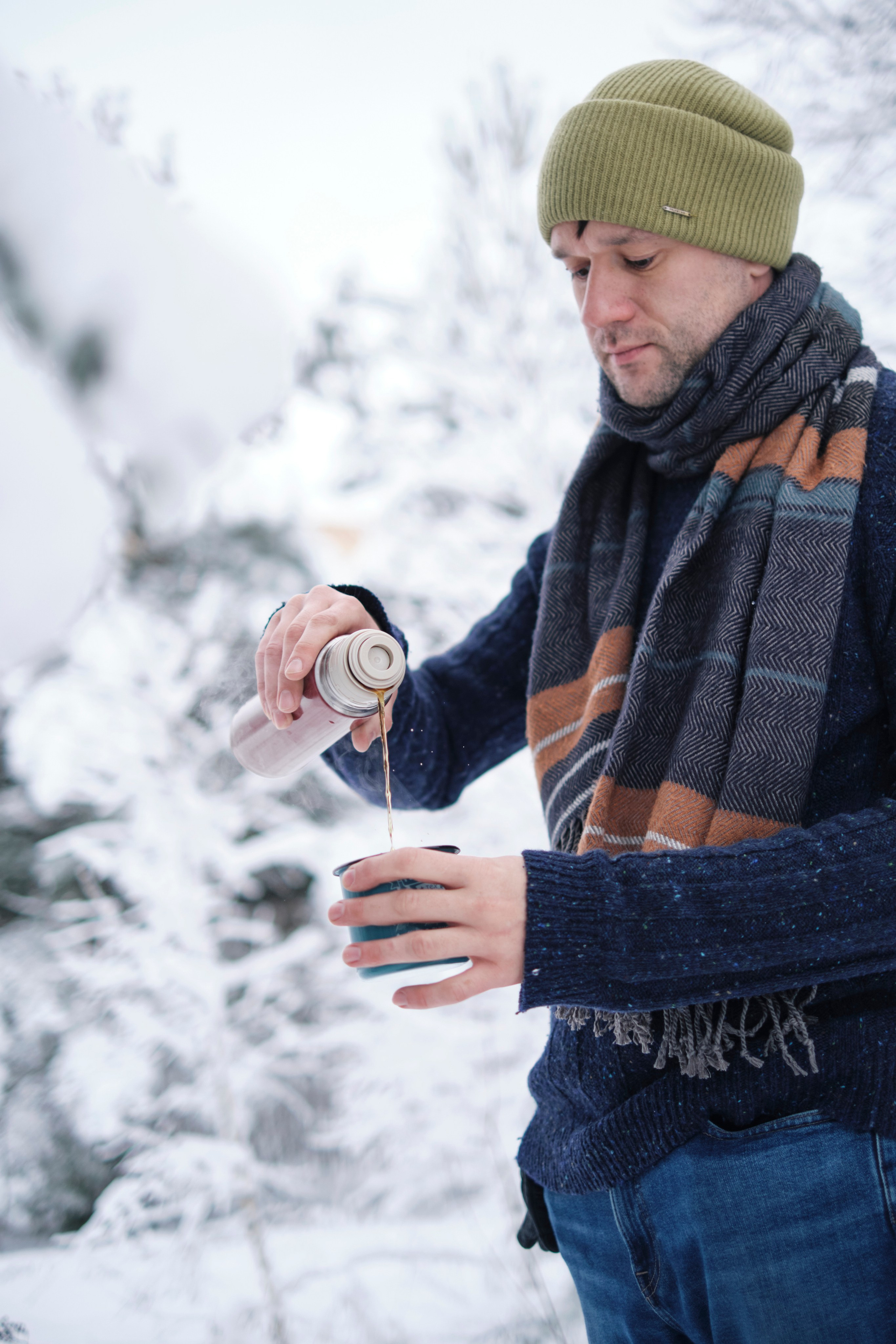 Зимняя фотосессия с вкусной едой на горелочке. Елена Павленко. Фотограф. Москва