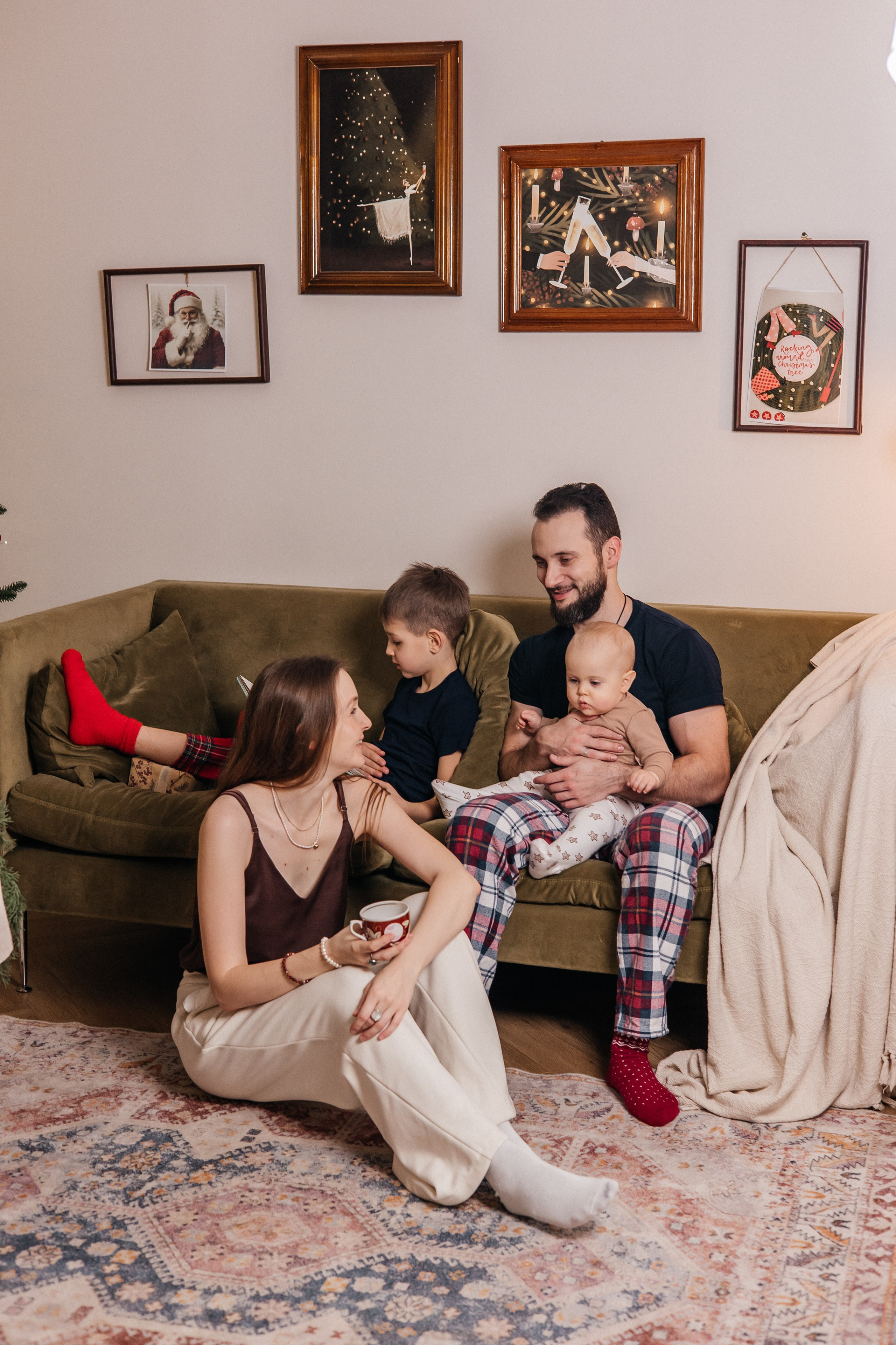 Новогодняя история. Семейный и женский фотограф во Владимире Анастасия Грушина