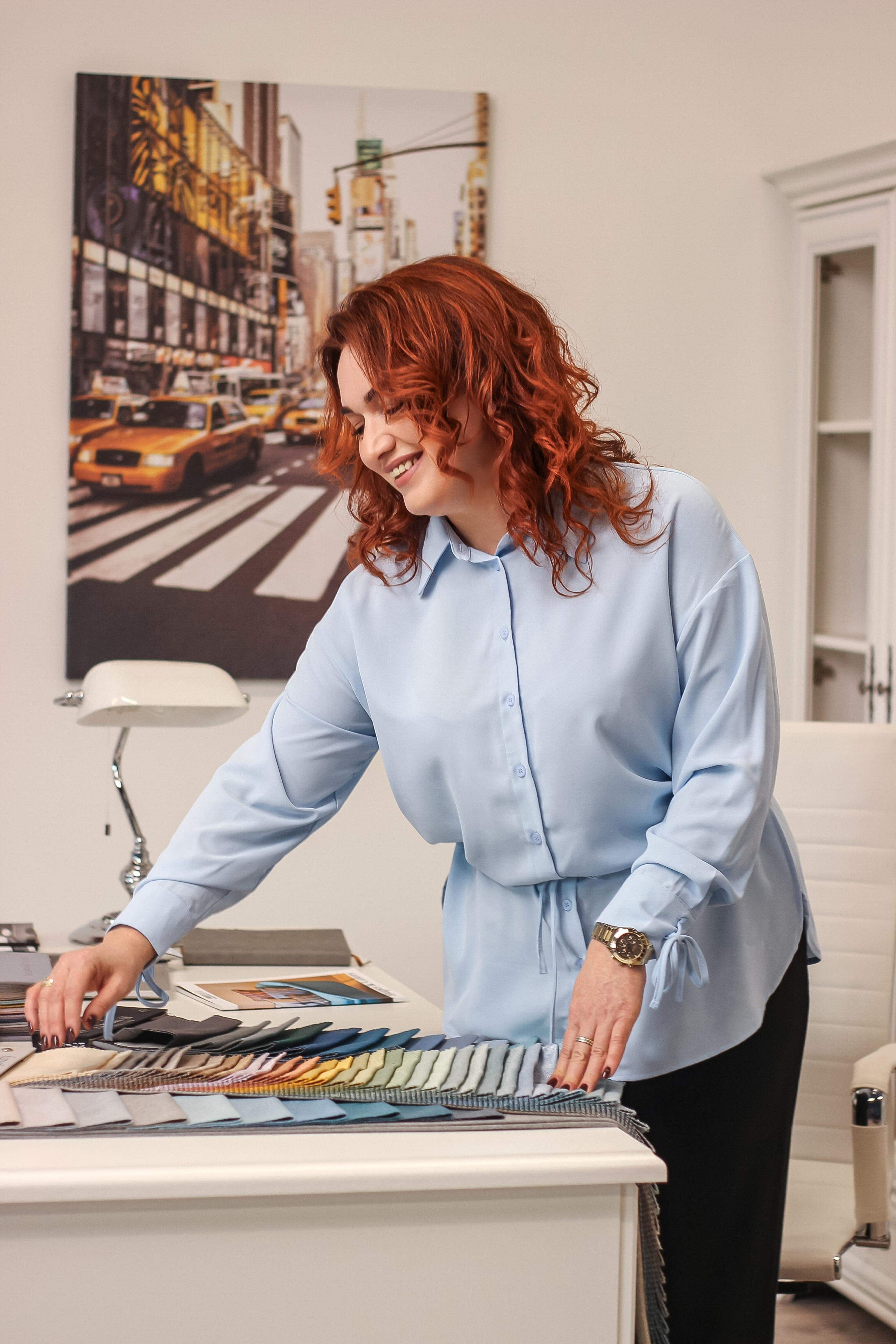 Деловая съемка для дизайнеров штор. Главная