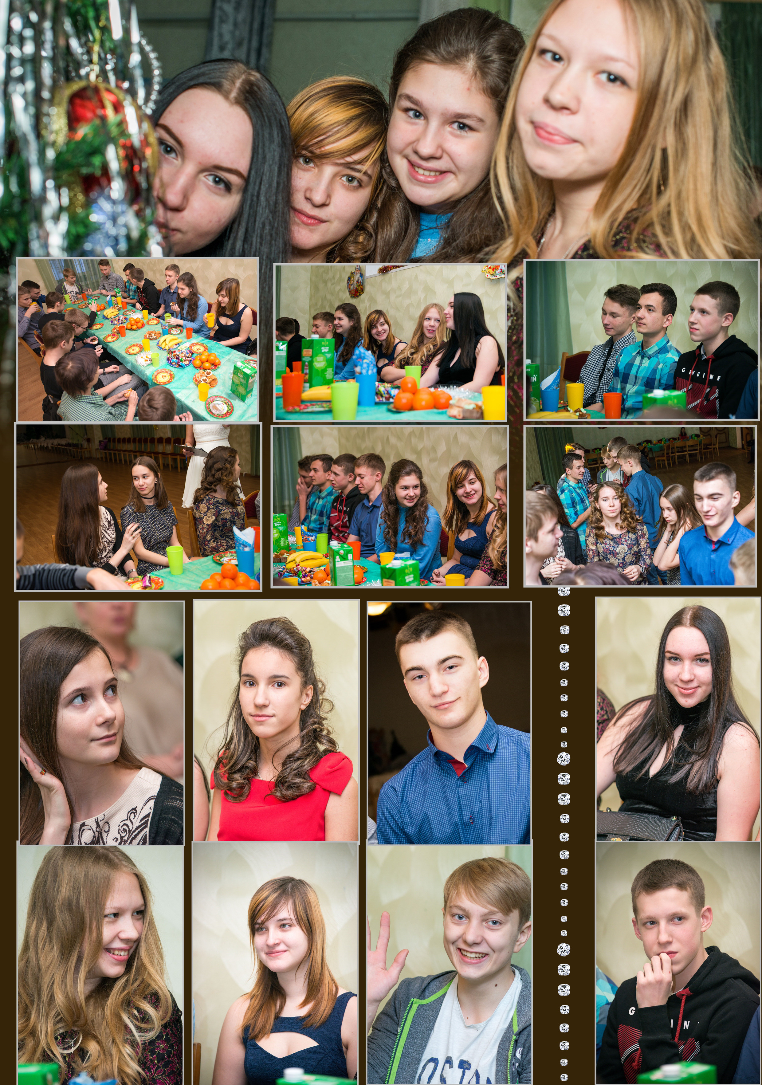 Выпускная фотокнига 9 класса шк.24. Фотограф Сологуб Алексей Семенович