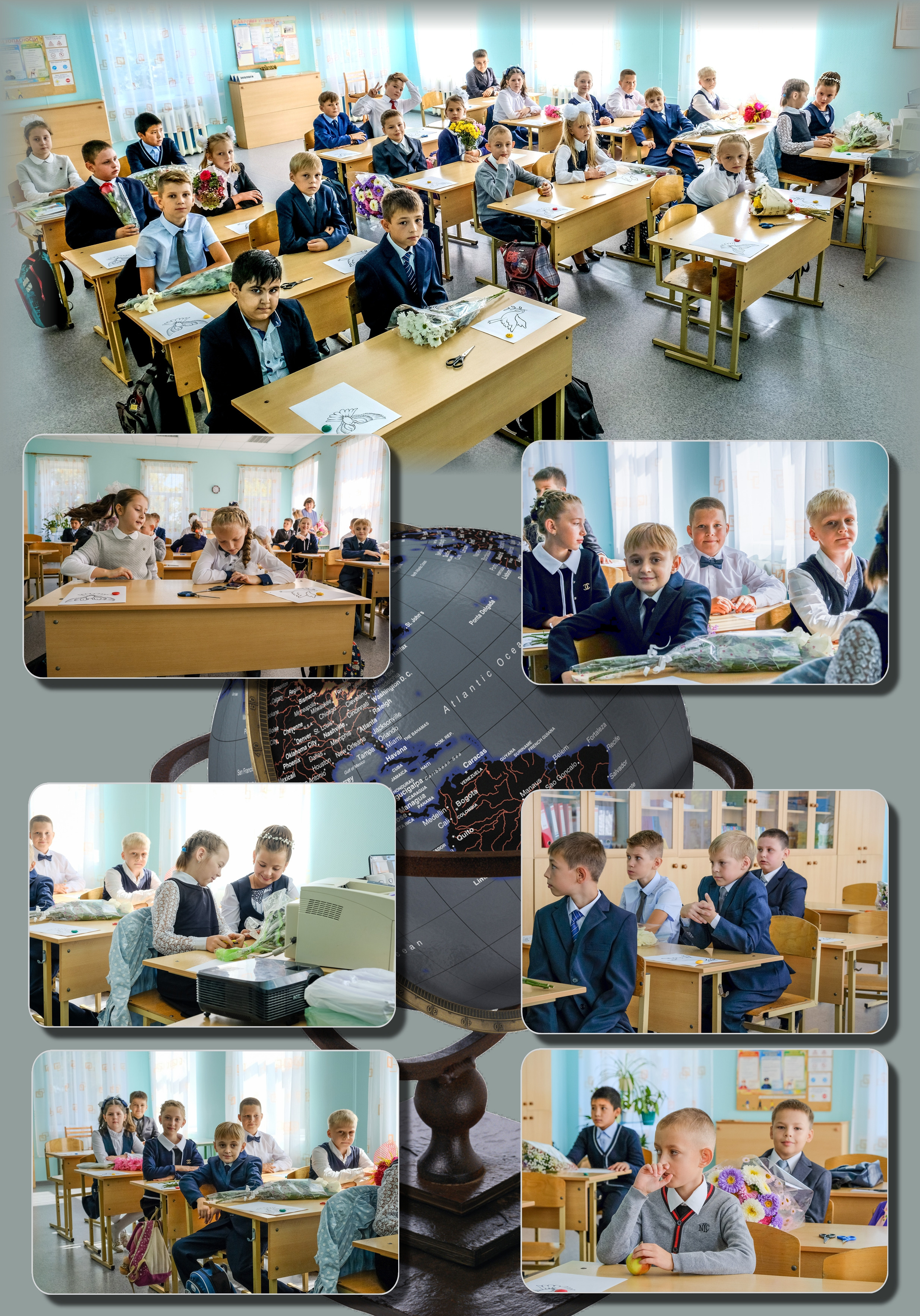 Выпускная фотокнига 4 класса. Фотограф Сологуб Алексей Семенович