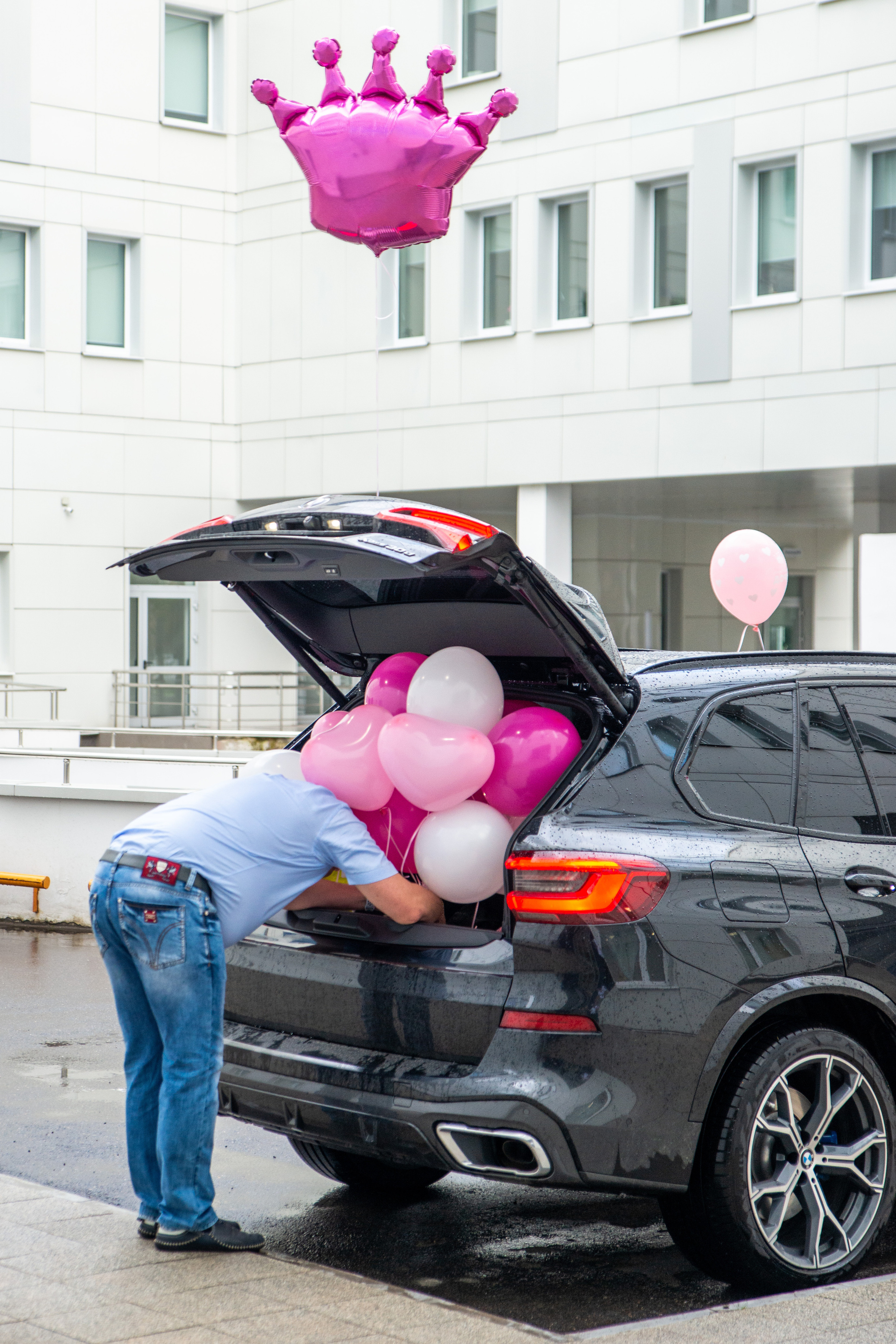 Выписки из роддома. Фотограф Сологуб Алексей Семенович