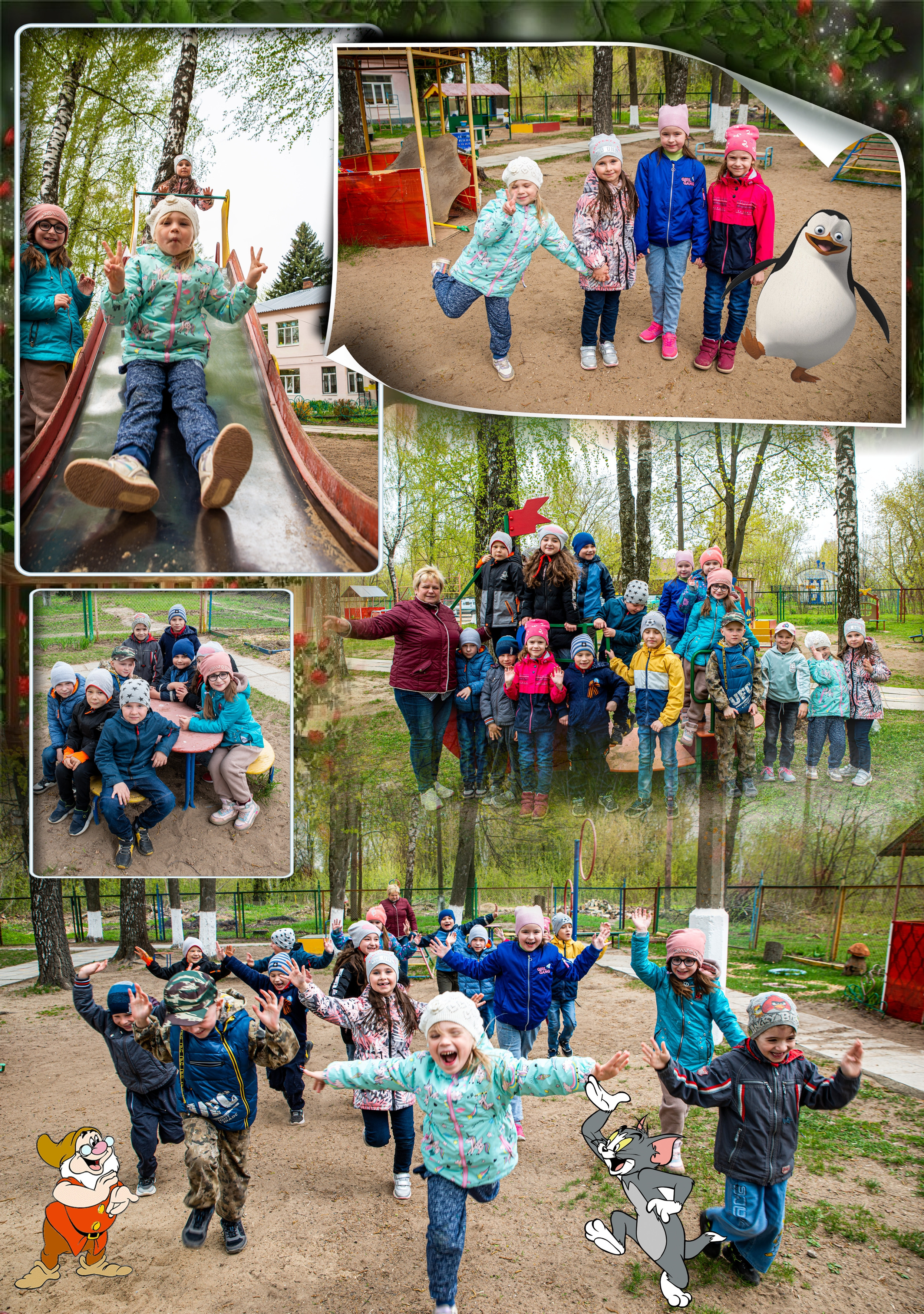 Выпускная фотокнига детского сада. Фотограф Сологуб Алексей Семенович