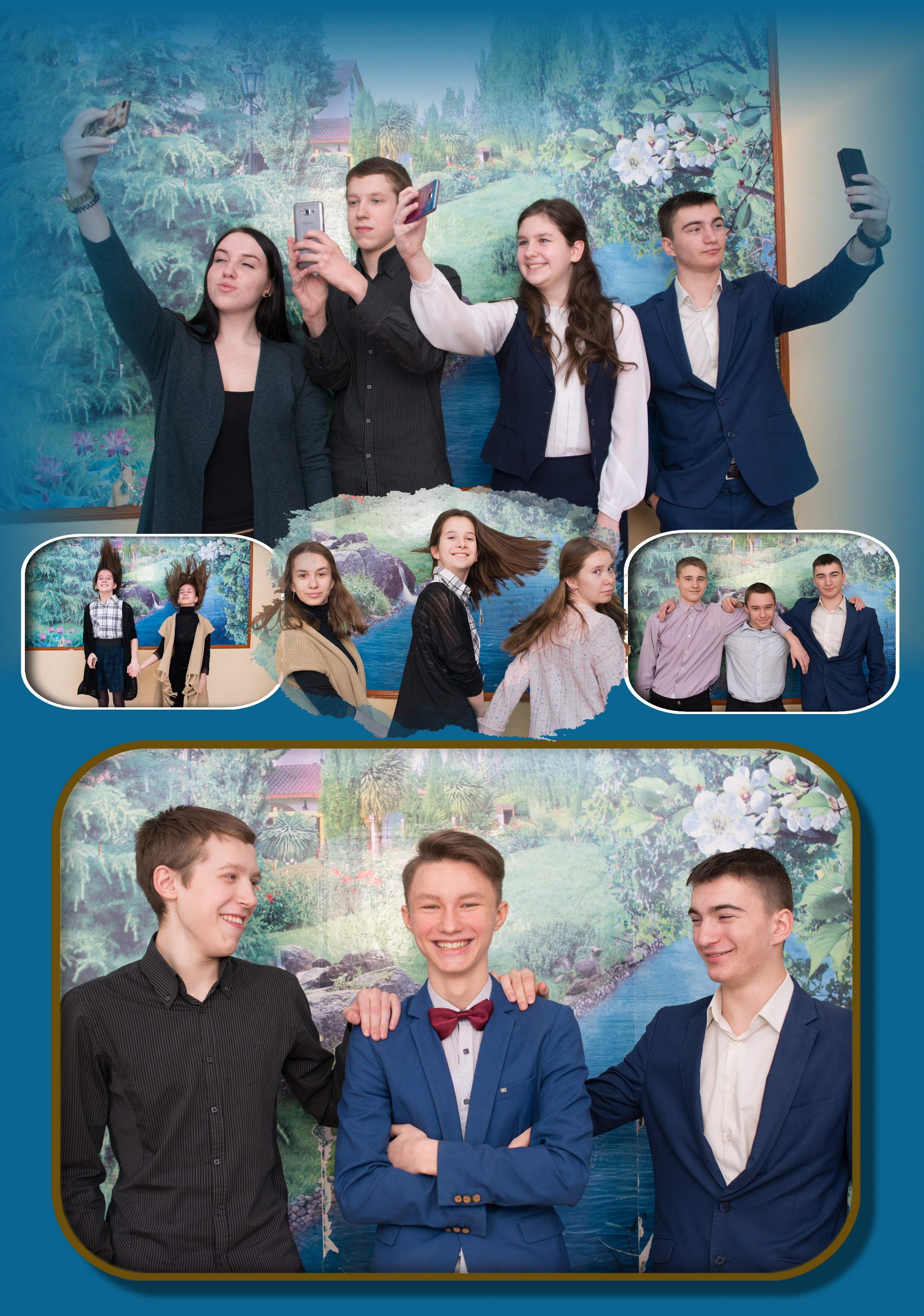 Выпускная фотокнига 9 класса шк.24. Фотограф Сологуб Алексей Семенович