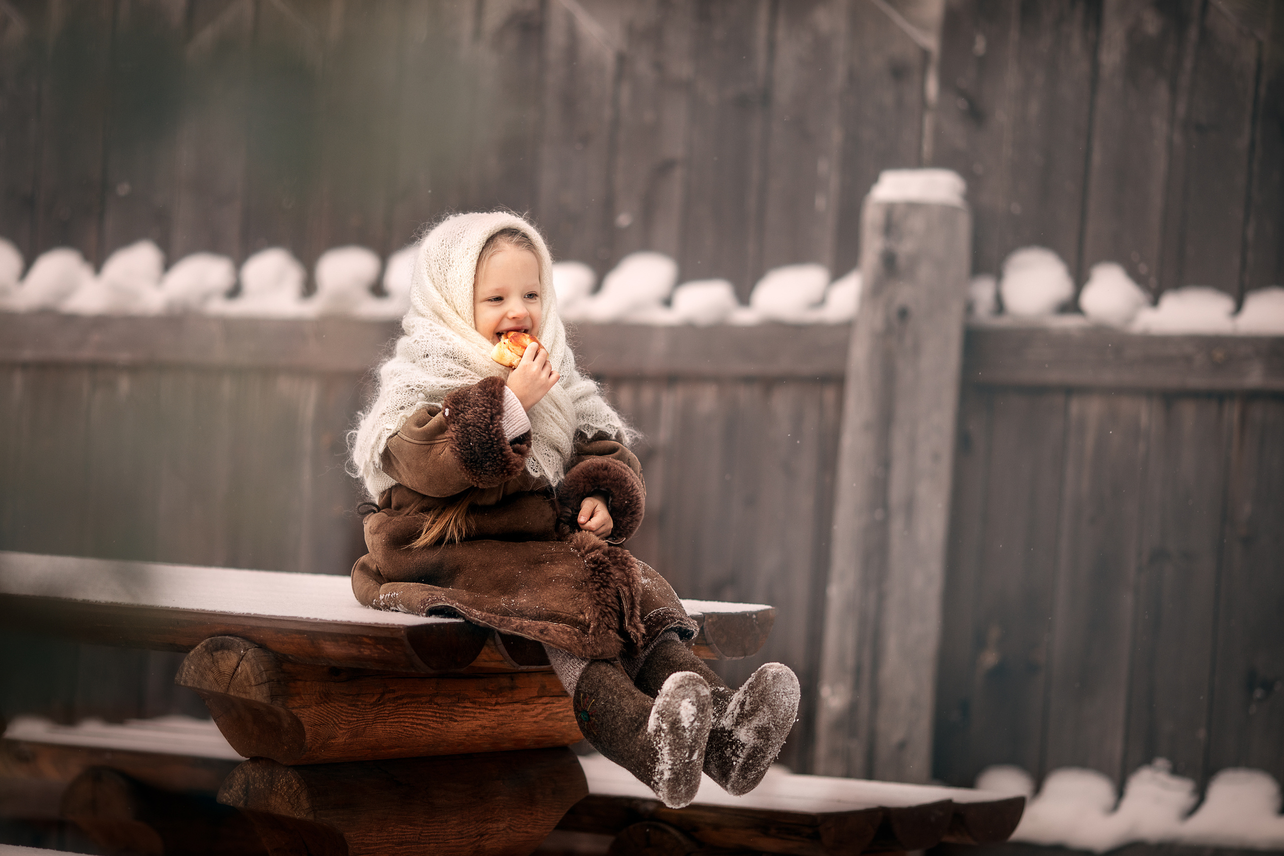 Зимушка. Детский и семейный фотограф в Красноярске Елена Коровкина