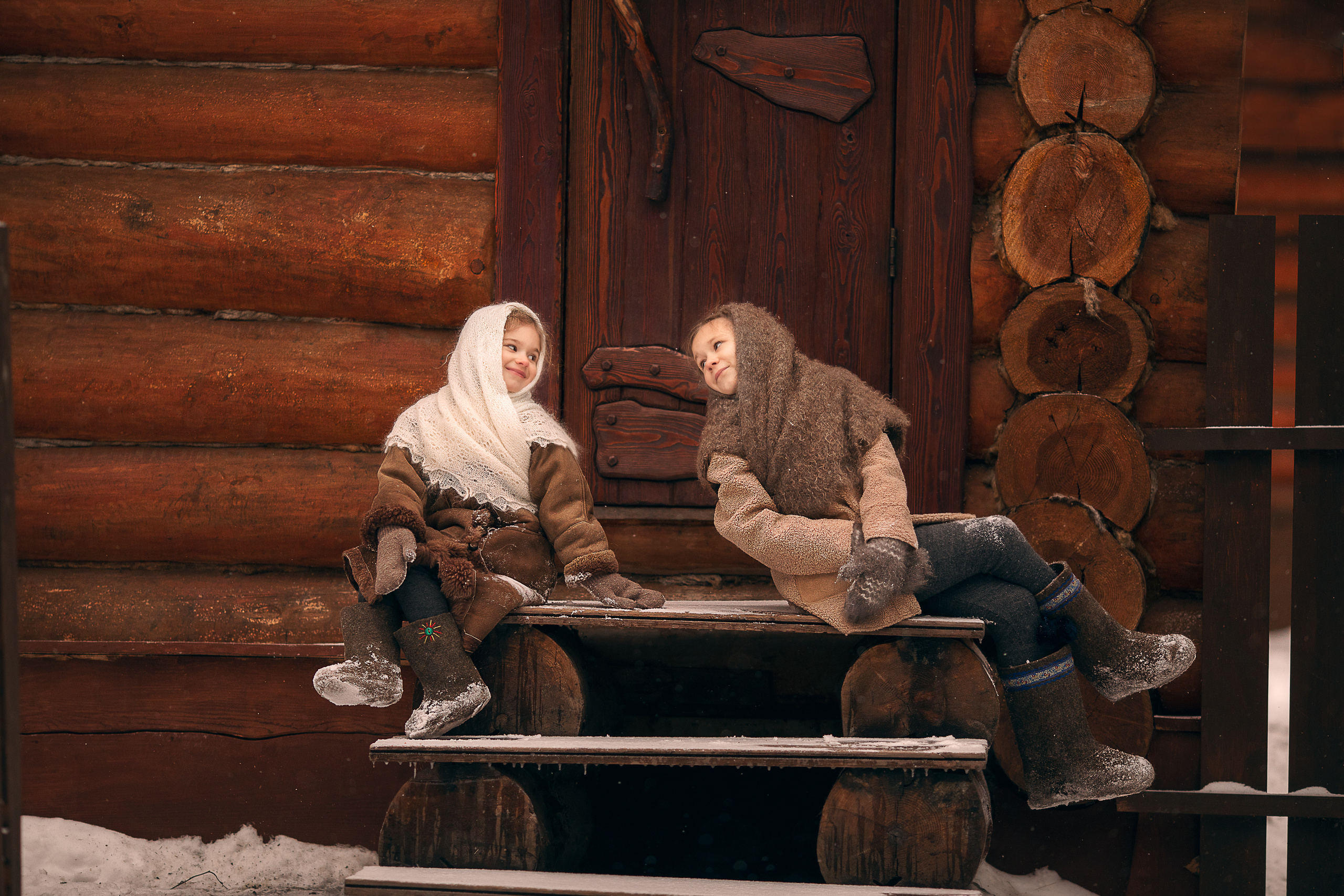 Зимушка. Детский и семейный фотограф в Красноярске Елена Коровкина